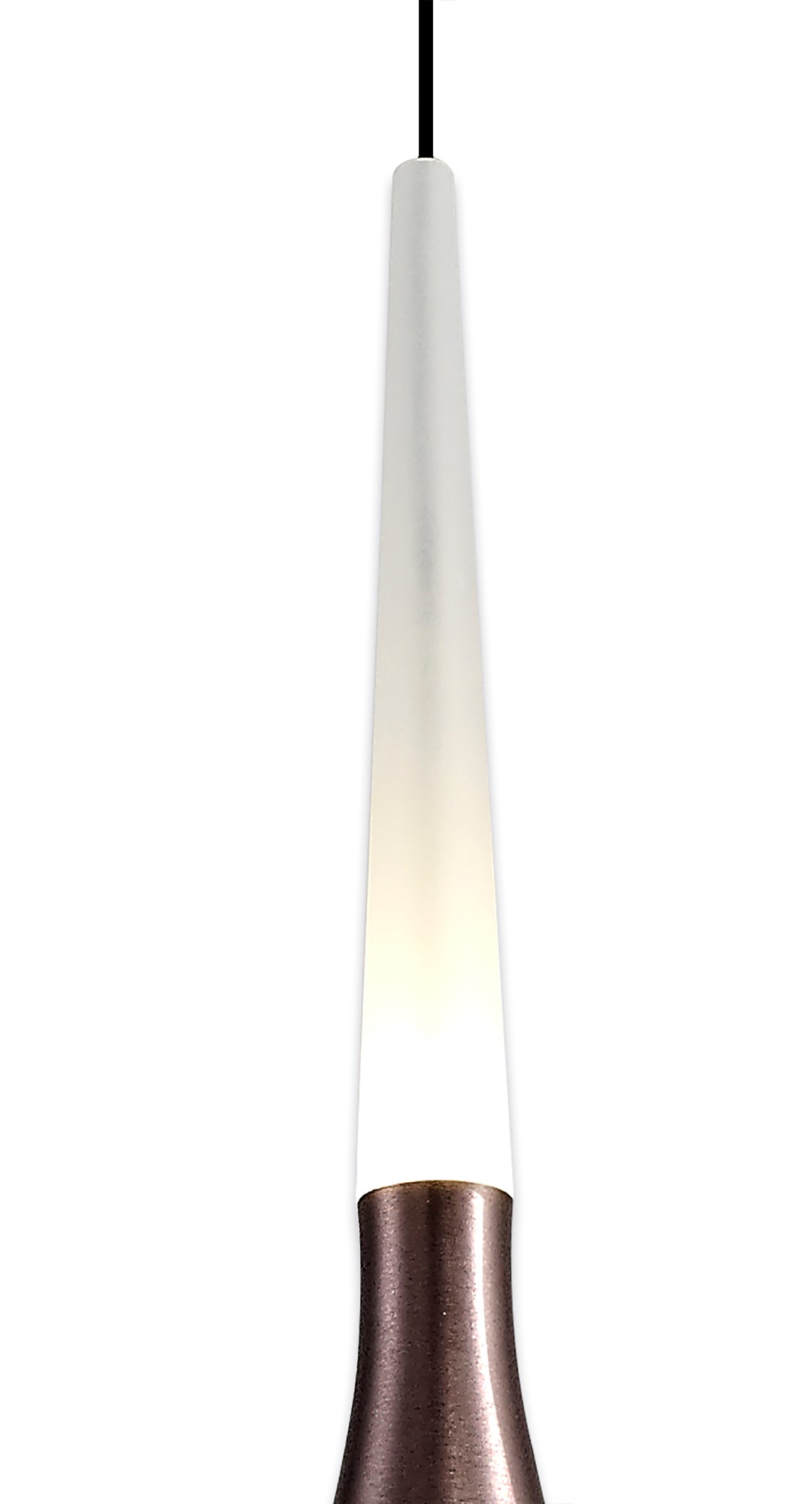 Dunham 3 Light Round Pendant, 3 x 5W LED, 3000K, 447lm, Satin Brown, 3yrs Warranty 2