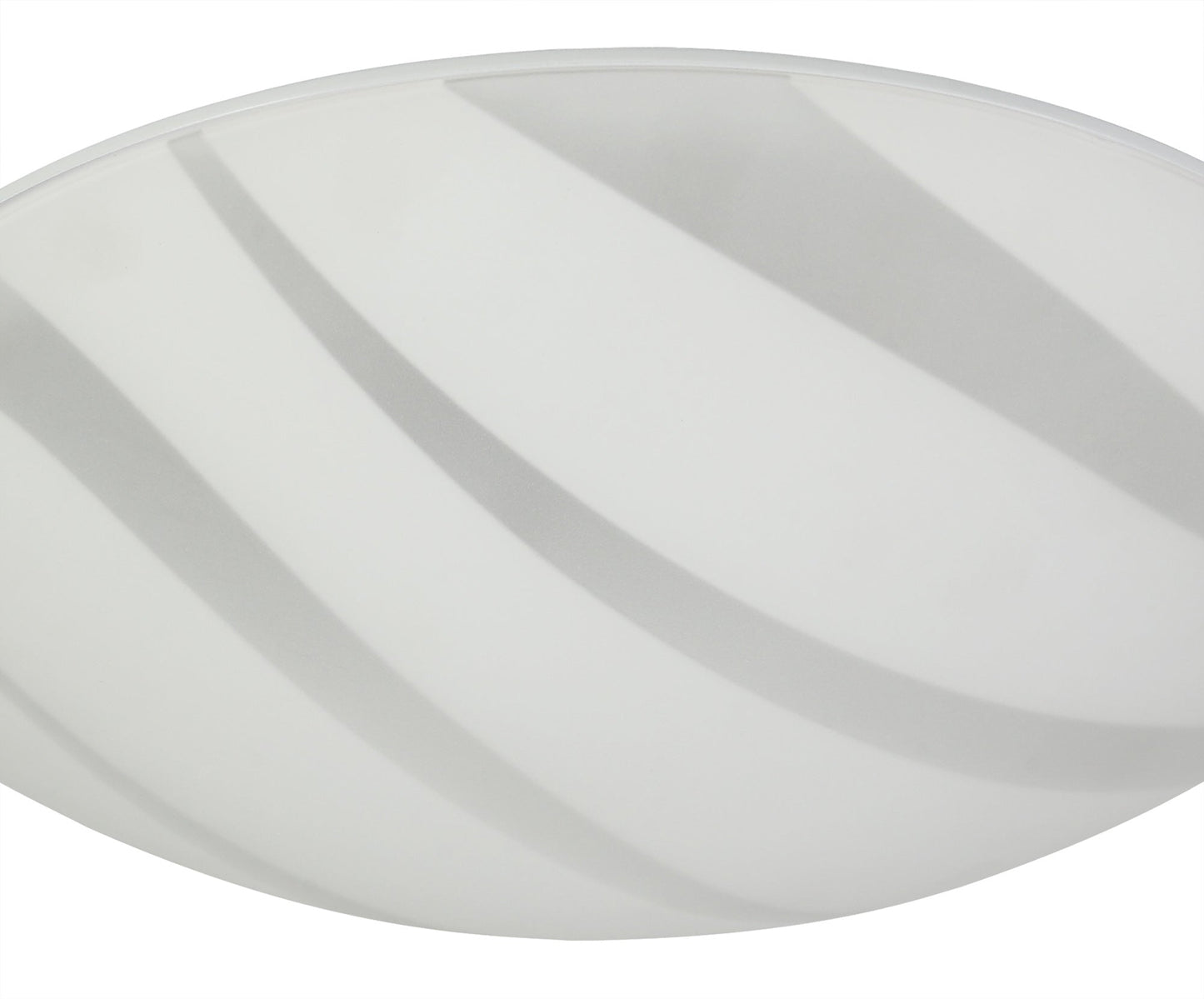 Faulkners Ceiling 30cm, 1 x 12W LED, 3000K, 666lm, Polished Chrome and White, 3yrs Warranty