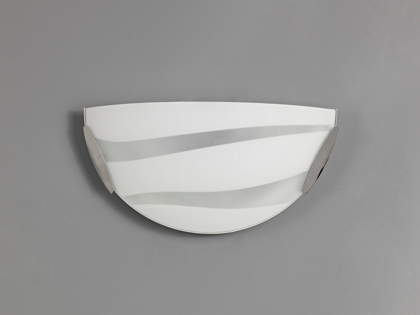 Faulkners Wall Lamp, 1 x 12W LED, 3000K, 780lm, Polished Chrome and White, 3yrs Warranty
