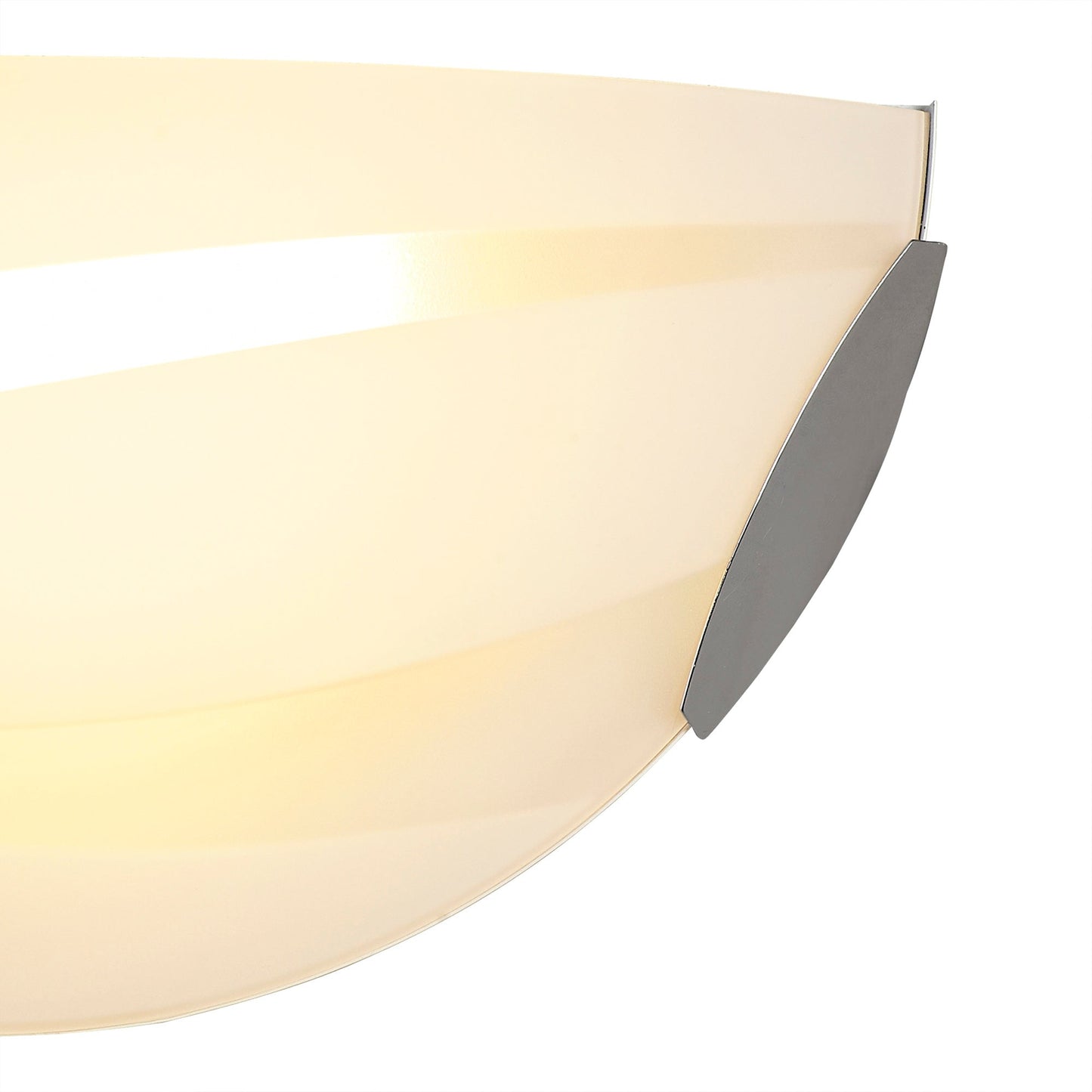 Faulkners Wall Lamp, 1 x 12W LED, 3000K, 780lm, Polished Chrome and White, 3yrs Warranty