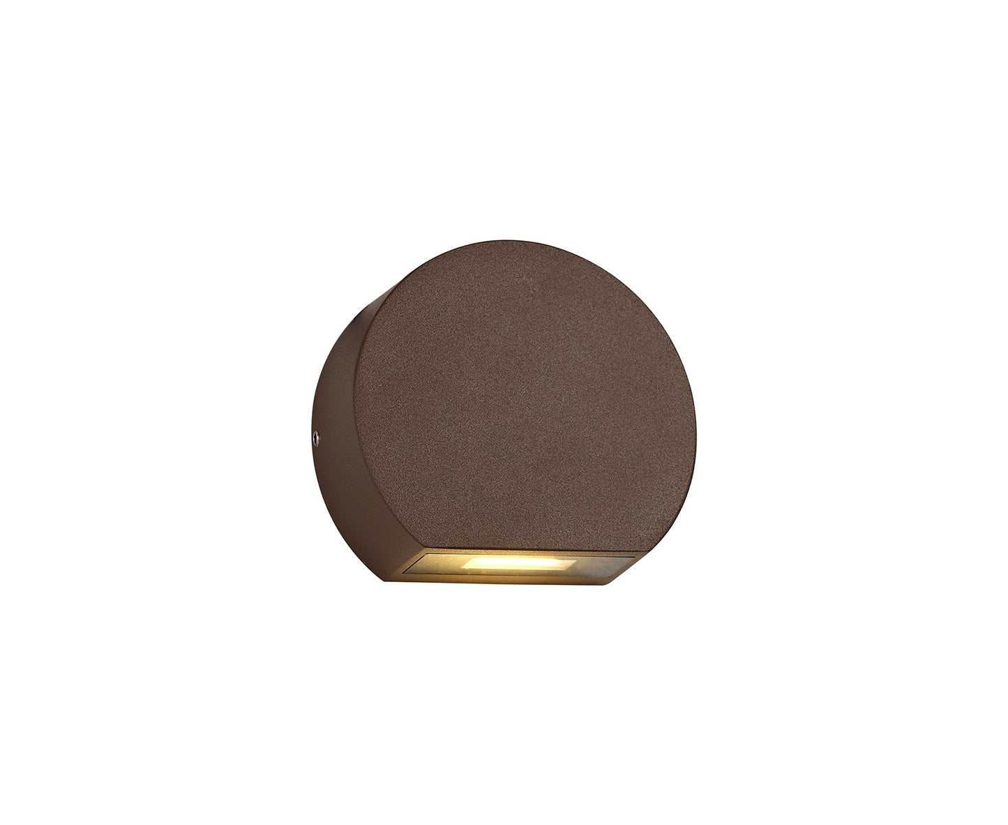 Gore Wall Lamp, 1 x 3W LED, 3000K, 270lm, IP54, Dark Brown, 3yrs Warranty