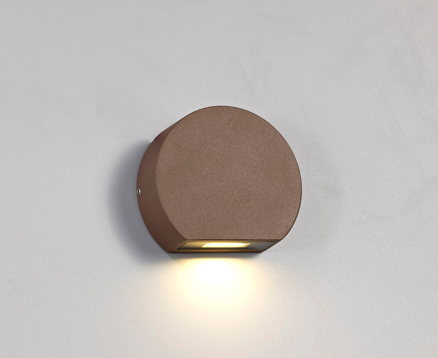 Gore Wall Lamp, 1 x 3W LED, 3000K, 270lm, IP54, Dark Brown, 3yrs Warranty