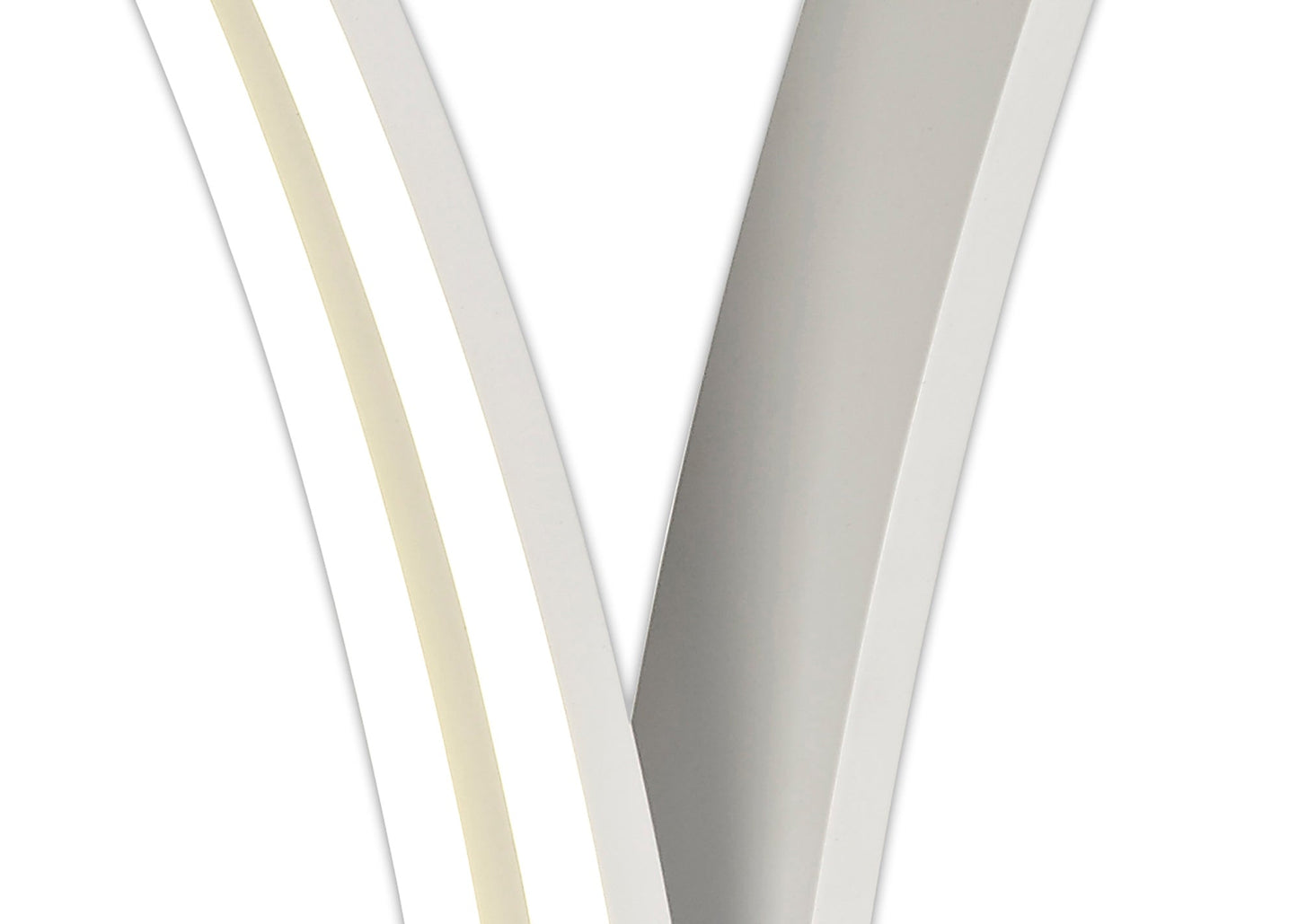 Gough 2 Light Table Lamp Switched, 5W and 7W LED, 4000K, 757lm, White, 3yrs Warranty