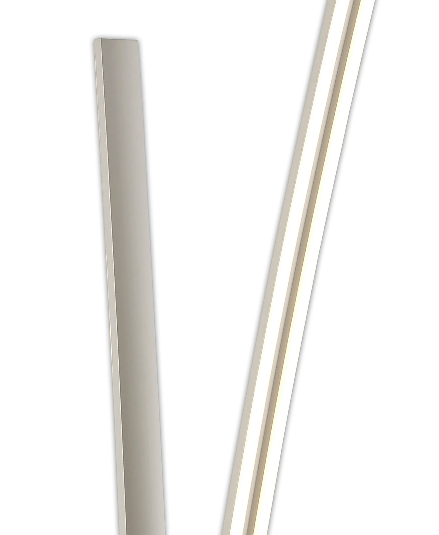 Gough 2 Light Floor Lamp Dimmable, 16W and 20W LED, 4000K, 2270lm, White, 3yrs Warranty