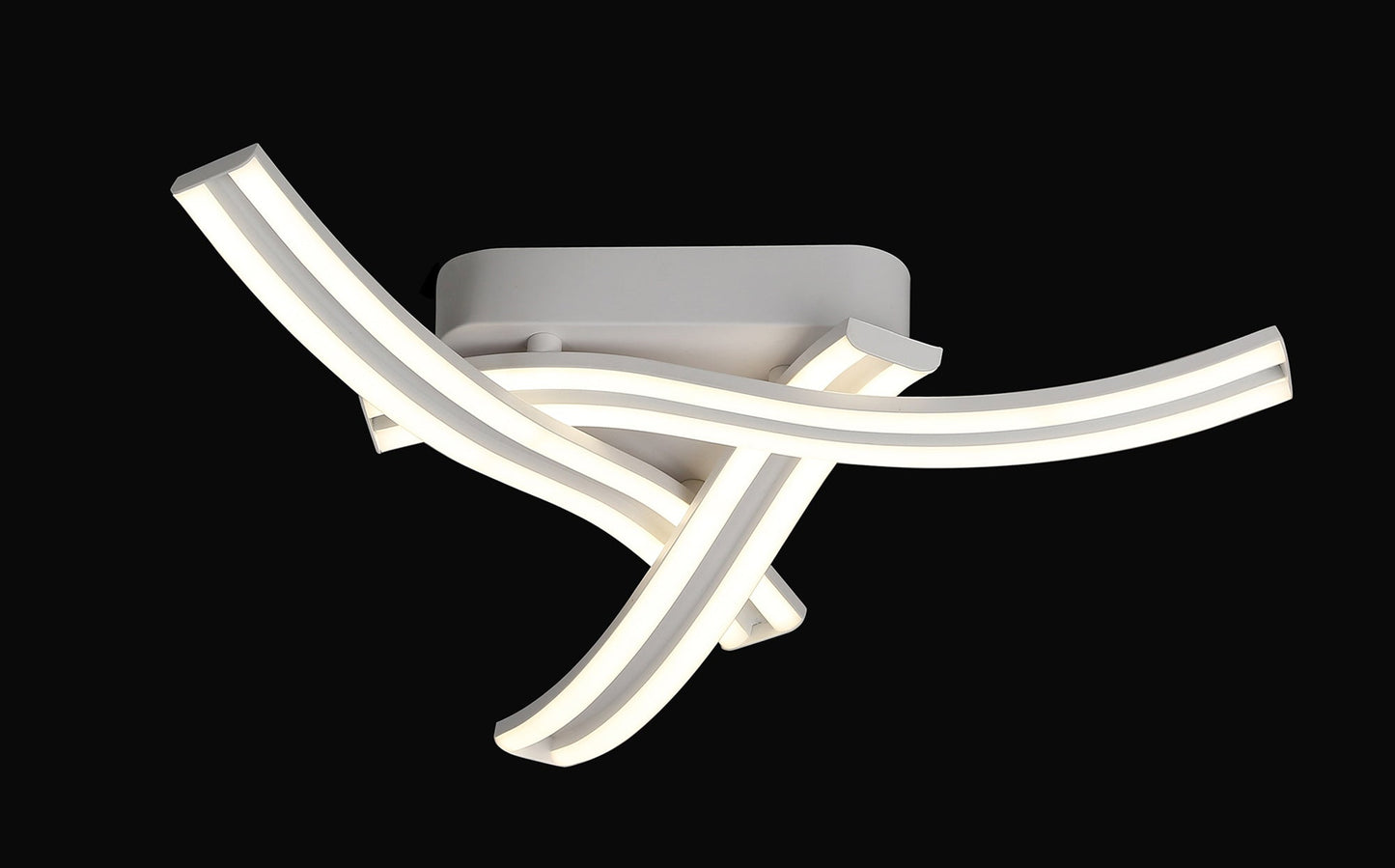 Gough 3 Light Ceiling, 3 x 13W LED, 4000K, 2342lm, White, 3yrs Warranty