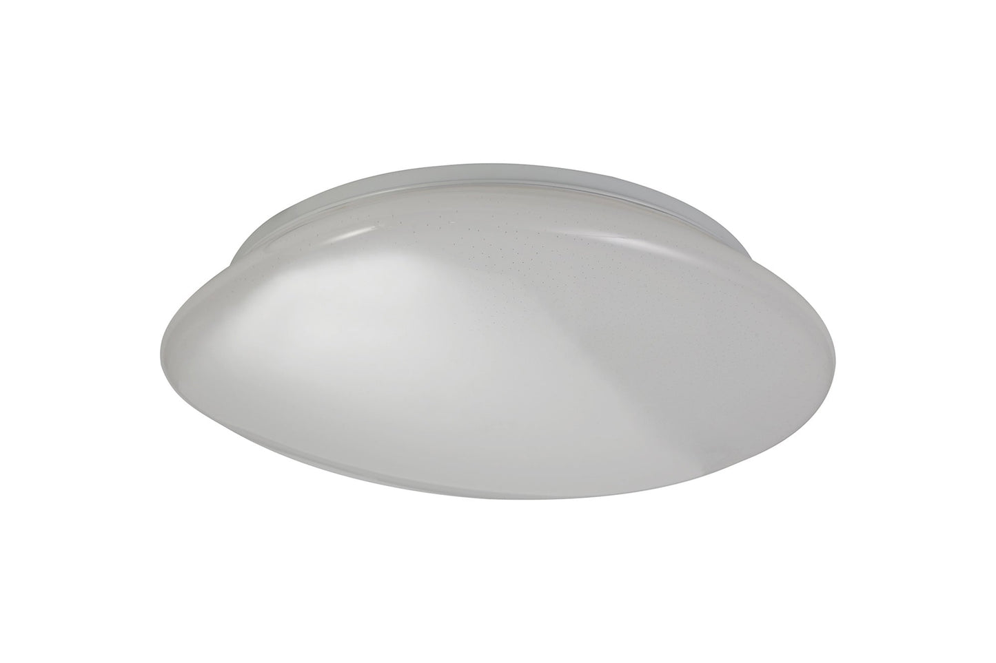 Griffin Ceiling, 1 x 24W LED, 4000K, 1614lm, IP44, White Acrylic, 3yrs Warranty