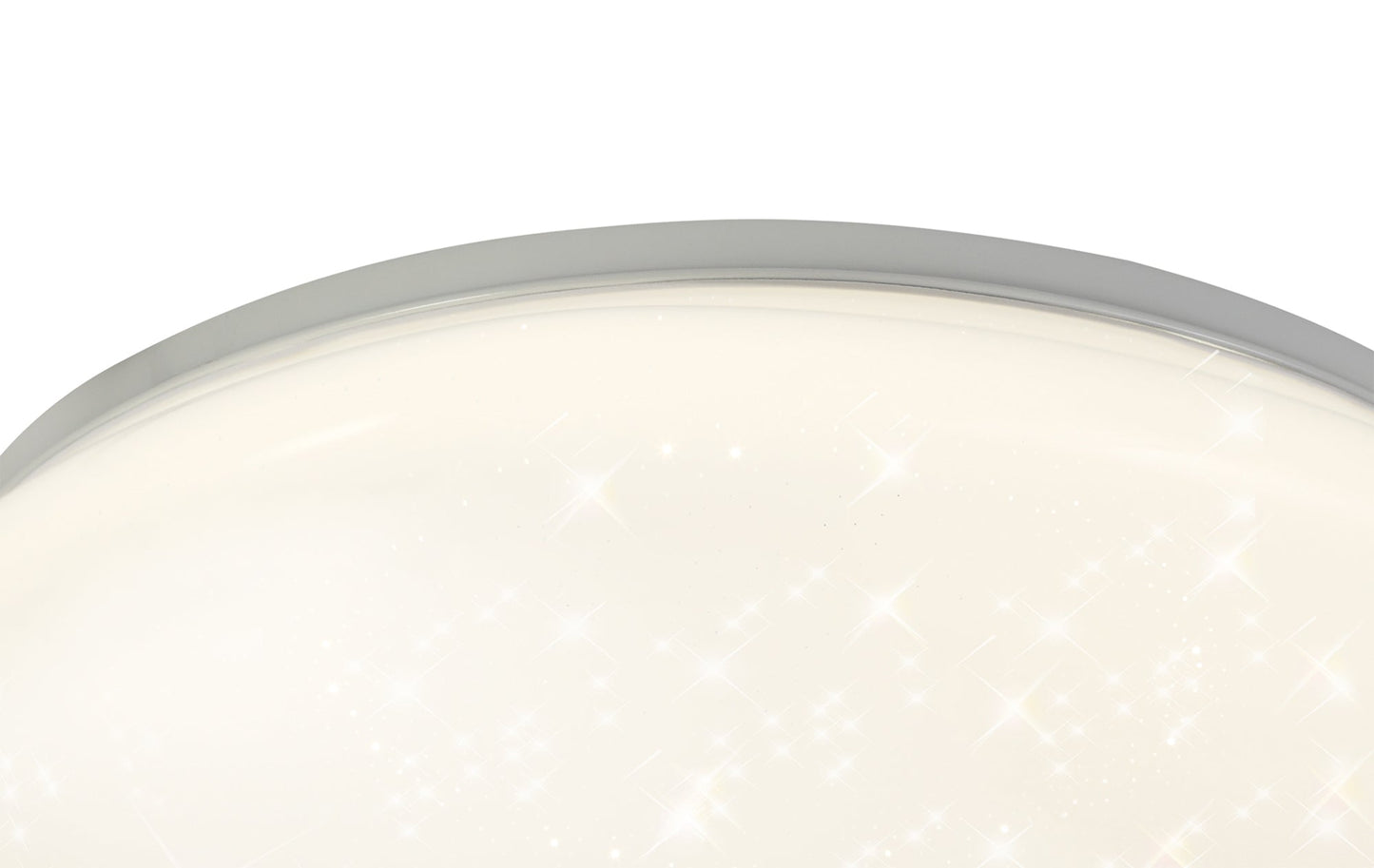 Griffin Ceiling, 1 x 24W LED, 4000K, 1614lm, IP44, White Acrylic, 3yrs Warranty