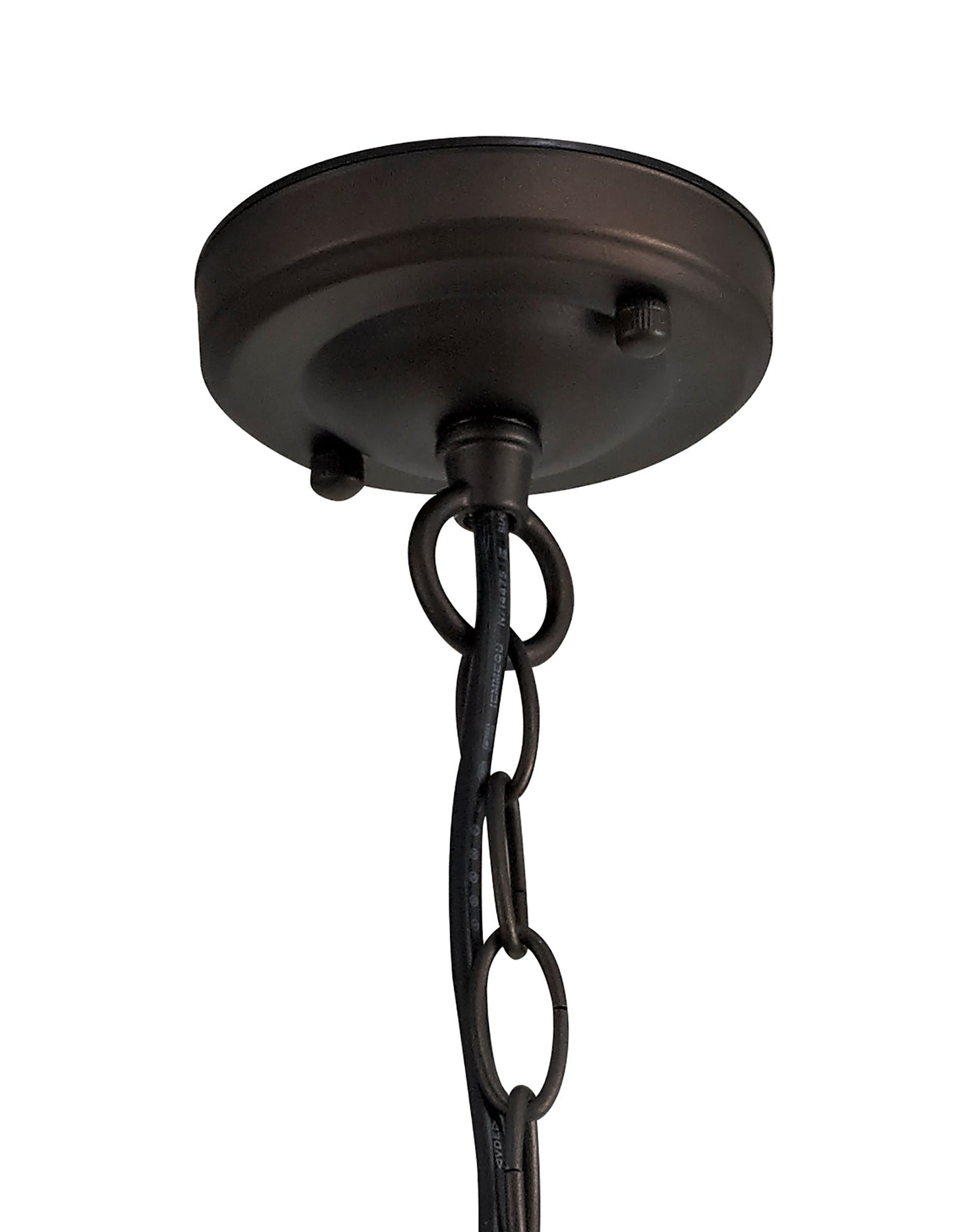 Harrop Pendant, 1 x E27, Antique Bronze and Clear Glass, IP54, 2yrs Warranty