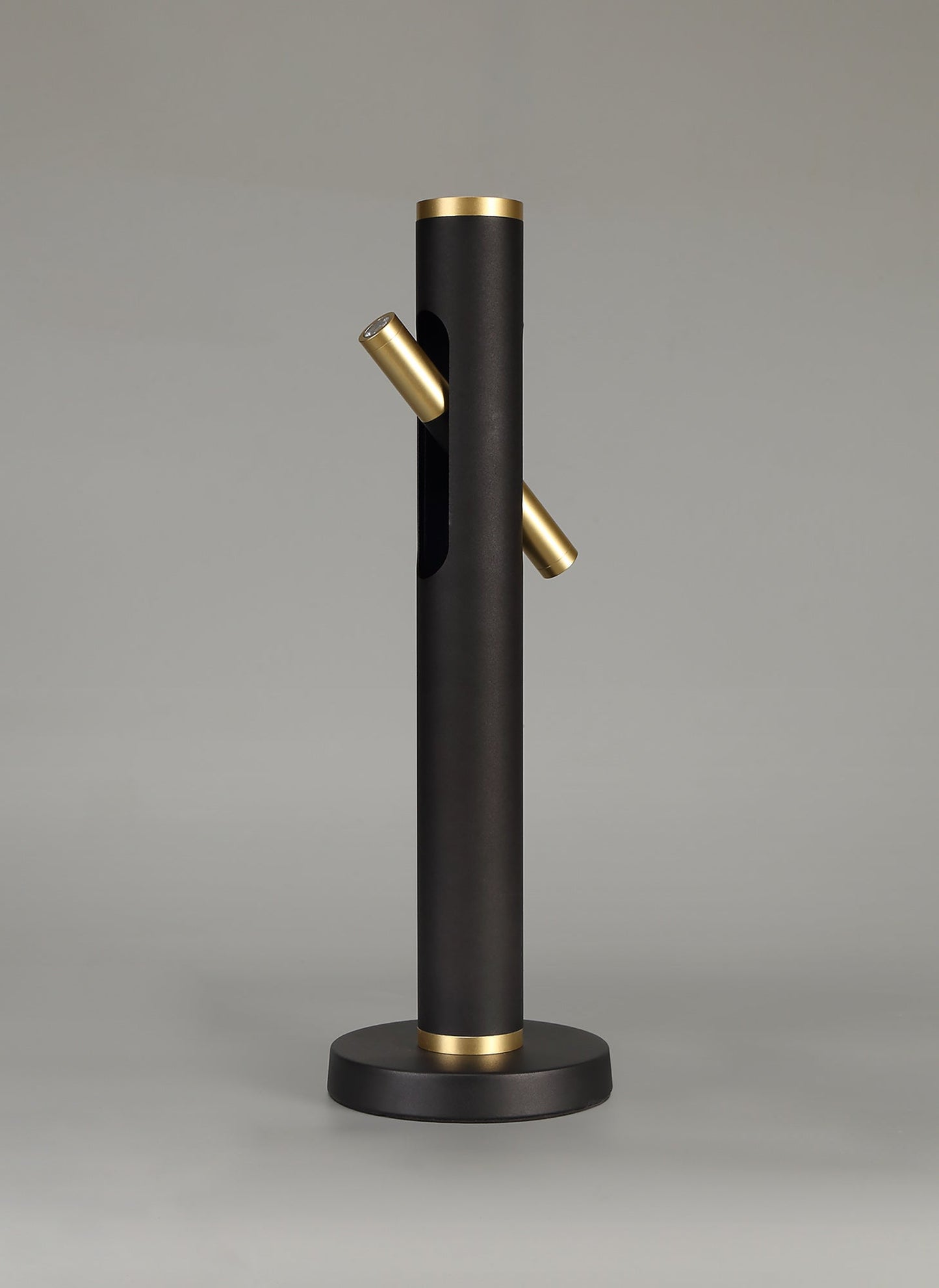 Hatchmere Table Lamp, 2 x 2W LED, 3000K, 560lm, Sand Black and Gold, 3yrs Warranty