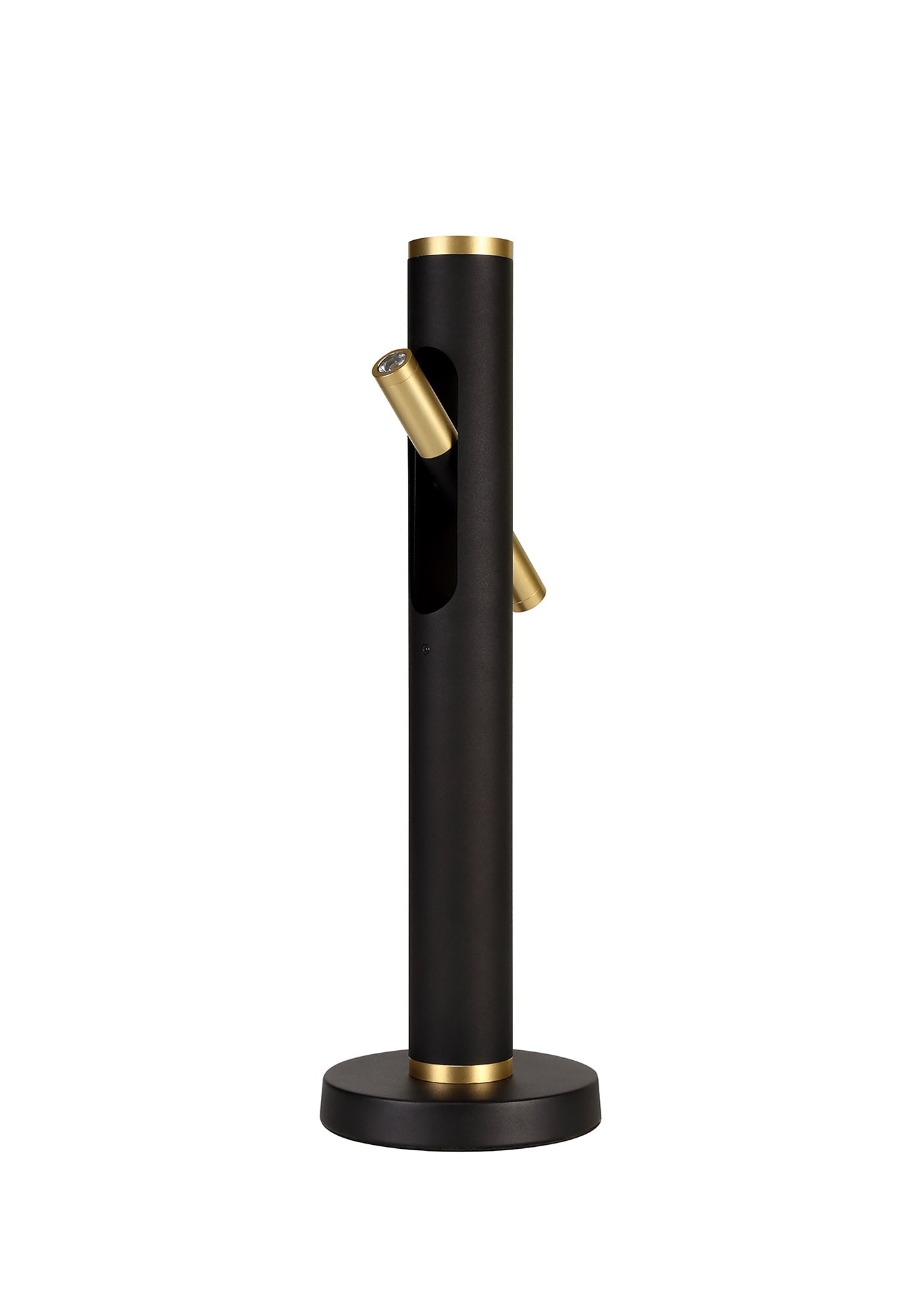 Hatchmere Table Lamp, 2 x 2W LED, 3000K, 560lm, Sand Black and Gold, 3yrs Warranty