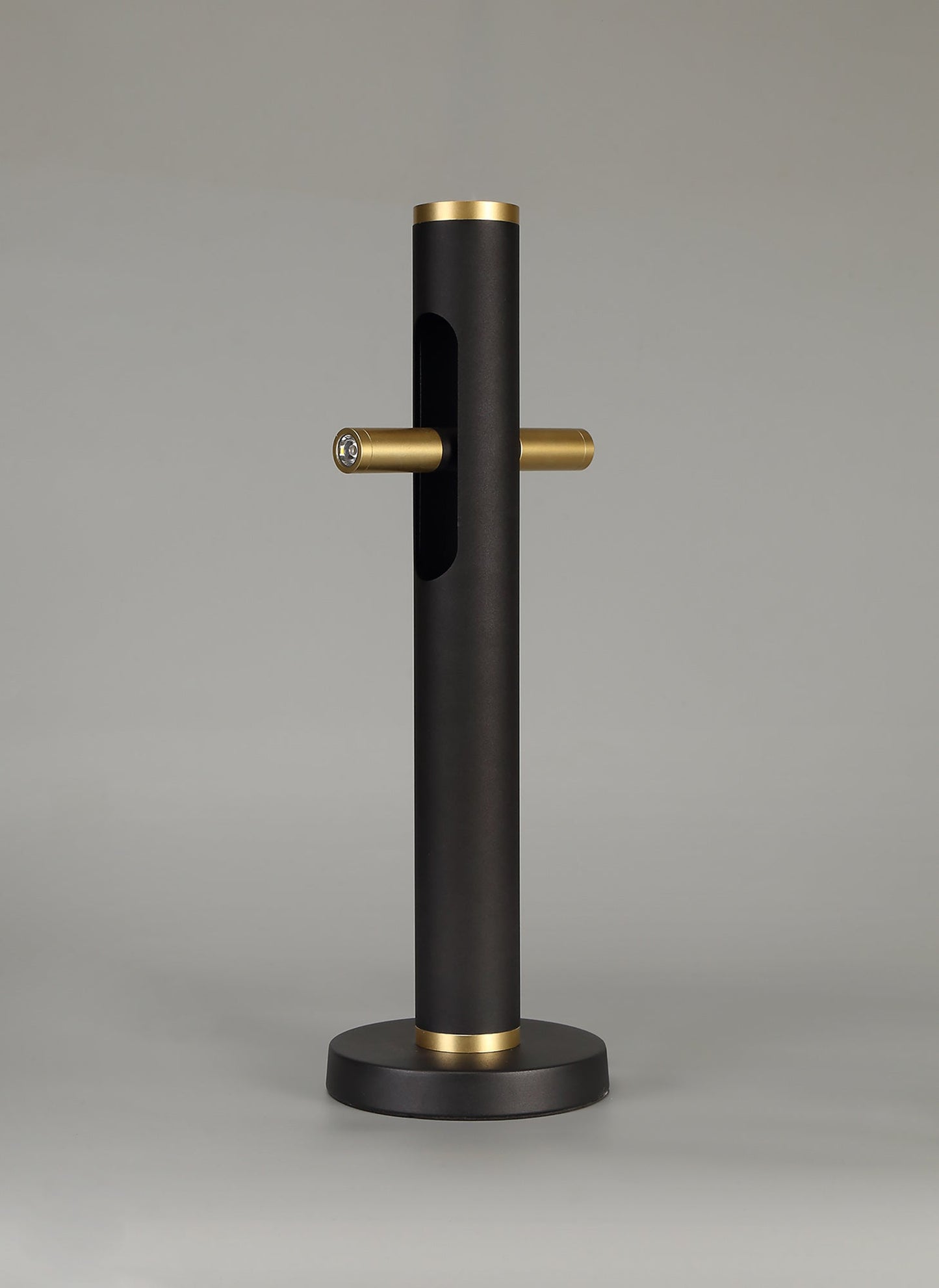 Hatchmere Table Lamp, 2 x 2W LED, 3000K, 560lm, Sand Black and Gold, 3yrs Warranty