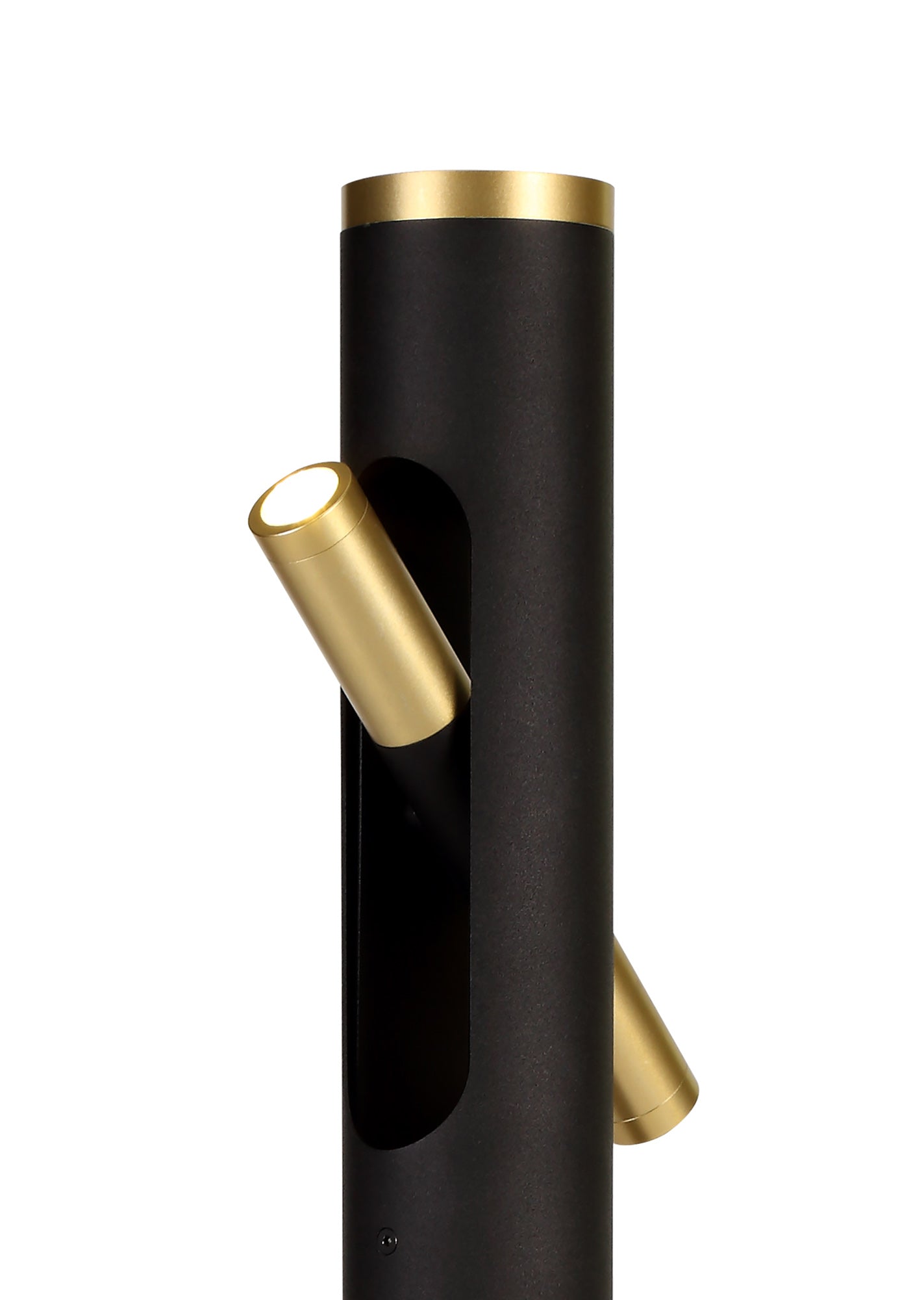 Hatchmere Table Lamp, 2 x 2W LED, 3000K, 560lm, Sand Black and Gold, 3yrs Warranty