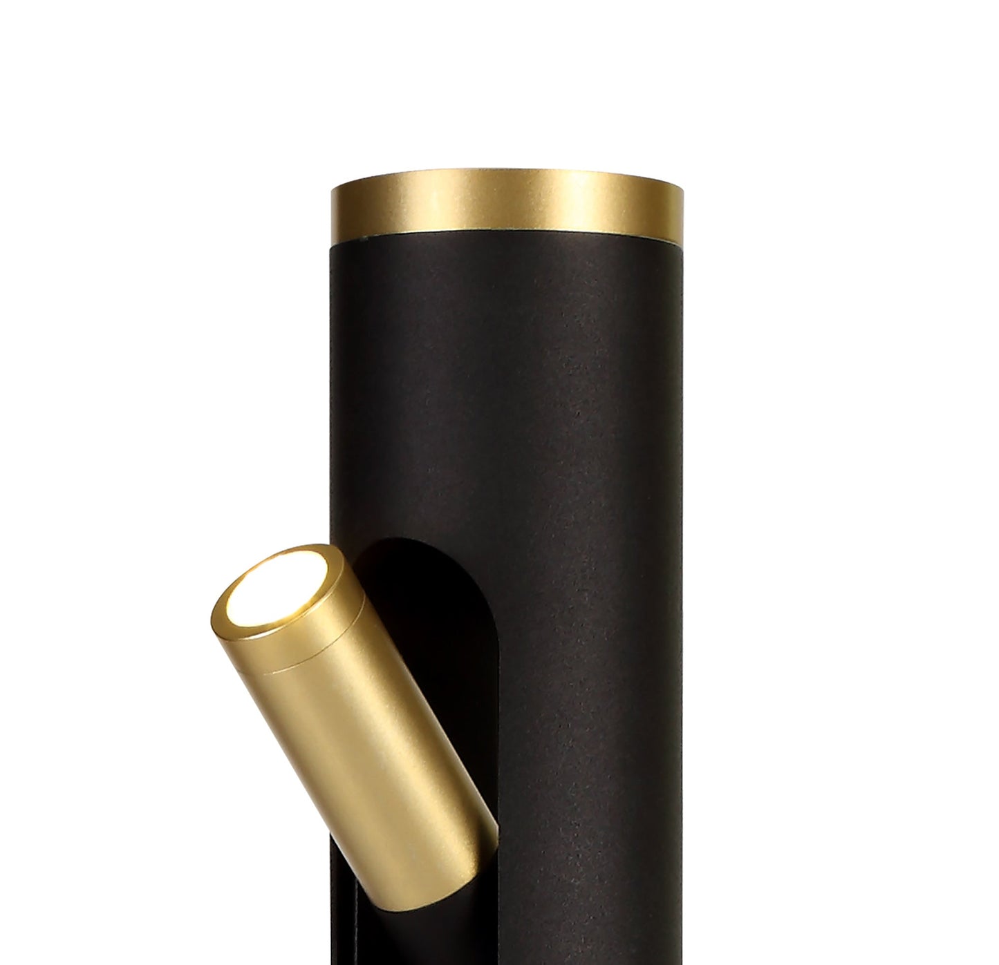 Hatchmere Table Lamp, 2 x 2W LED, 3000K, 560lm, Sand Black and Gold, 3yrs Warranty