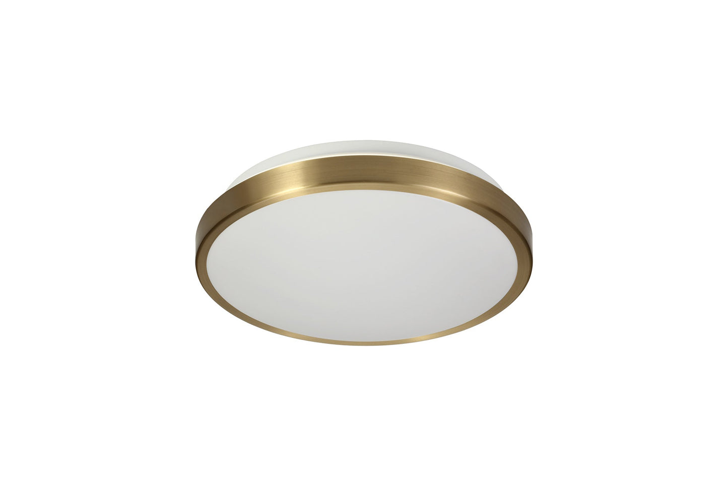 Heald Ceiling, 1 x 12W LED, 4000K, 565lm, IP44, Soft Bronze and White, 3yrs Warranty