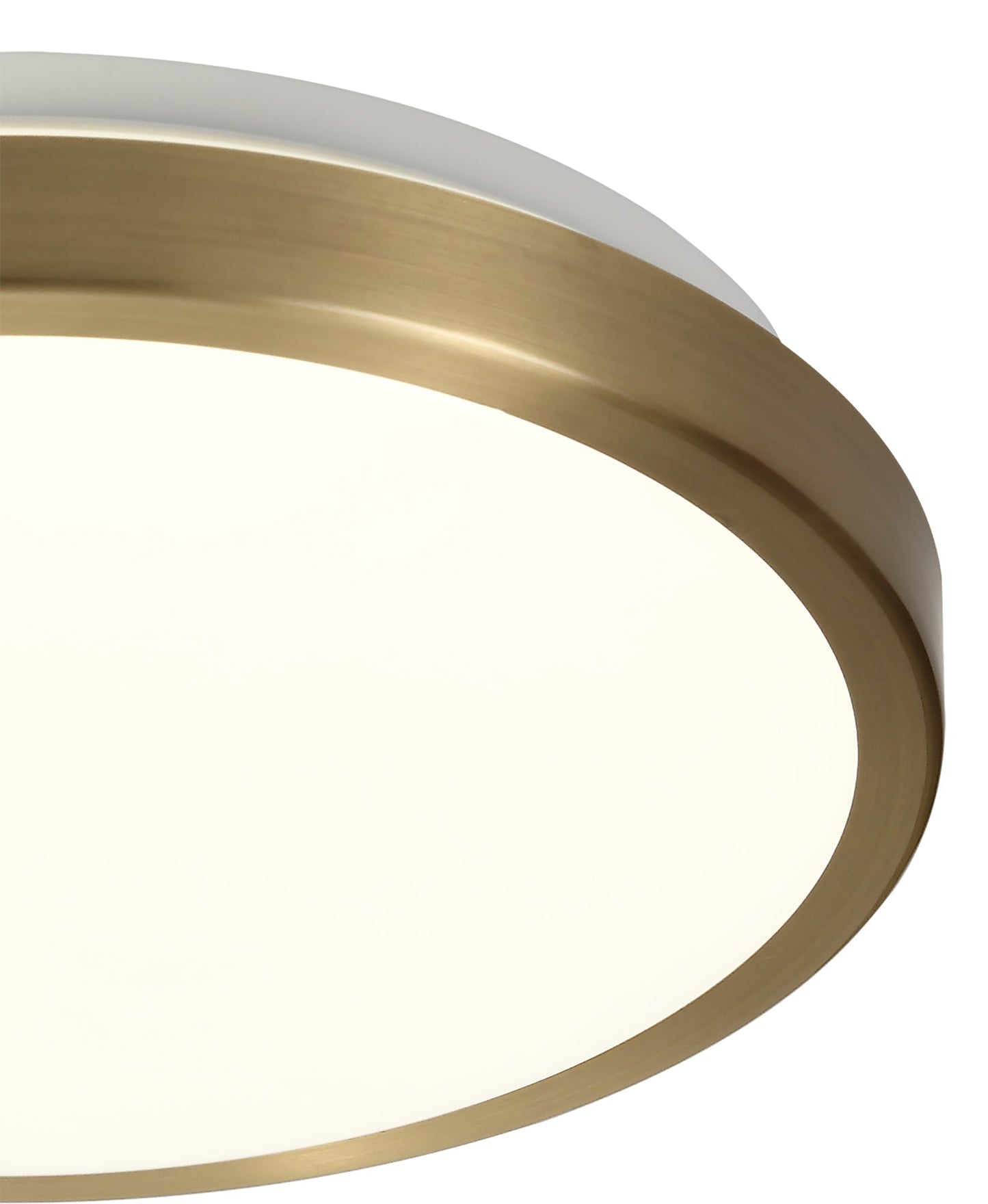 Heald Ceiling, 1 x 12W LED, 4000K, 565lm, IP44, Soft Bronze and White, 3yrs Warranty
