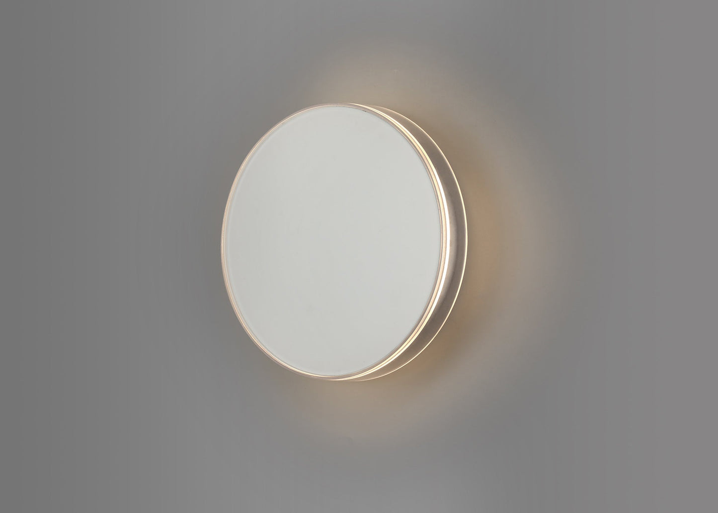 Heath Wall Lamp, 1 x 13W LED, 3000K, 300lm, IP65, Gloss White, 3yrs Warranty