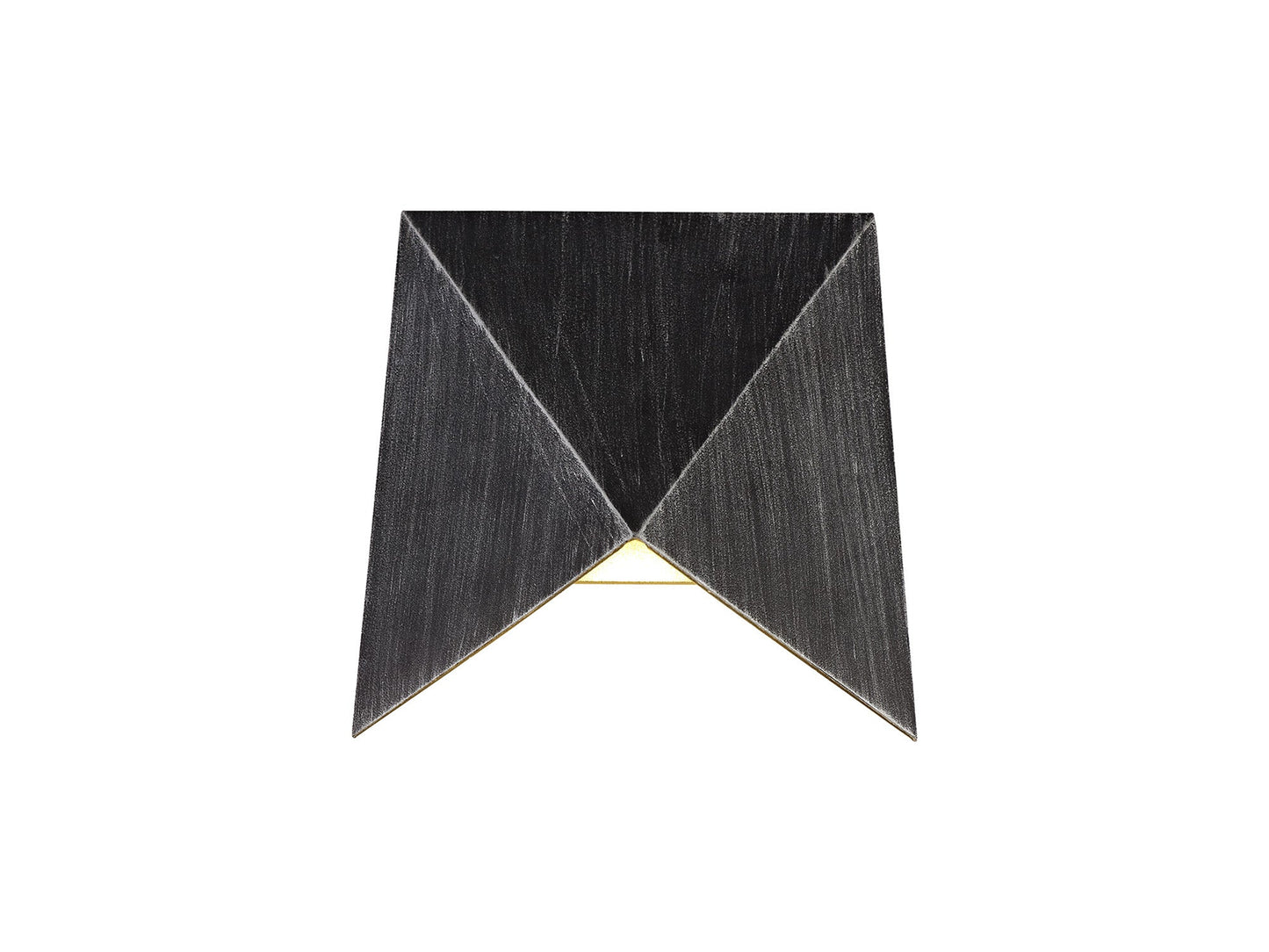 Helsby Wall Lamp, 1 x 7W LED, 3000K, 610lm, IP54, Black and Silver, 3yrs Warranty