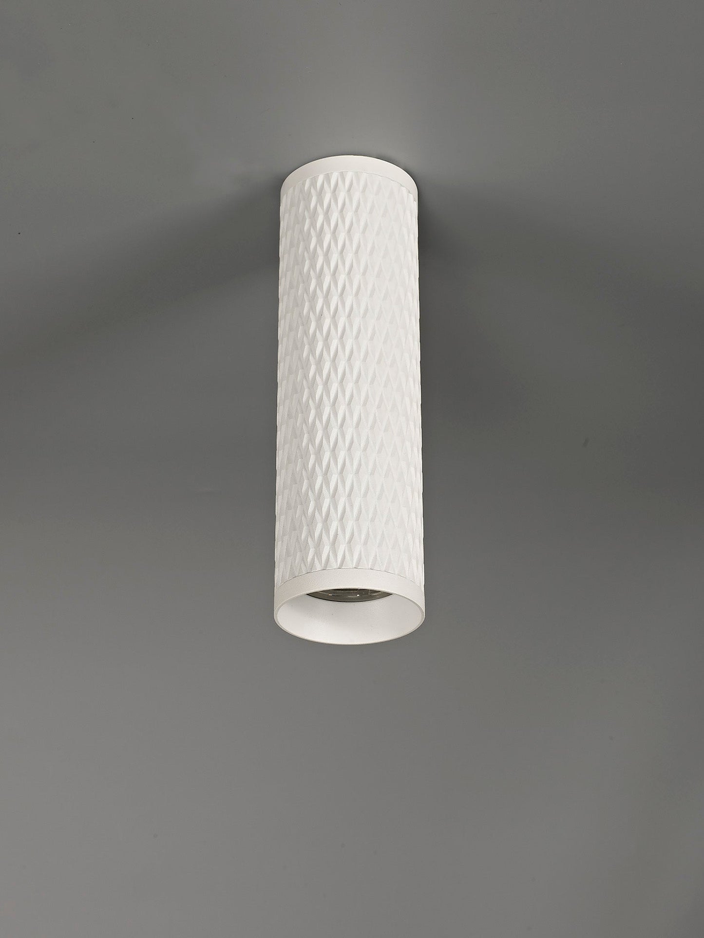 Heyes 20cm Surface Mounted Ceiling Light, 1 x GU10, Sand White