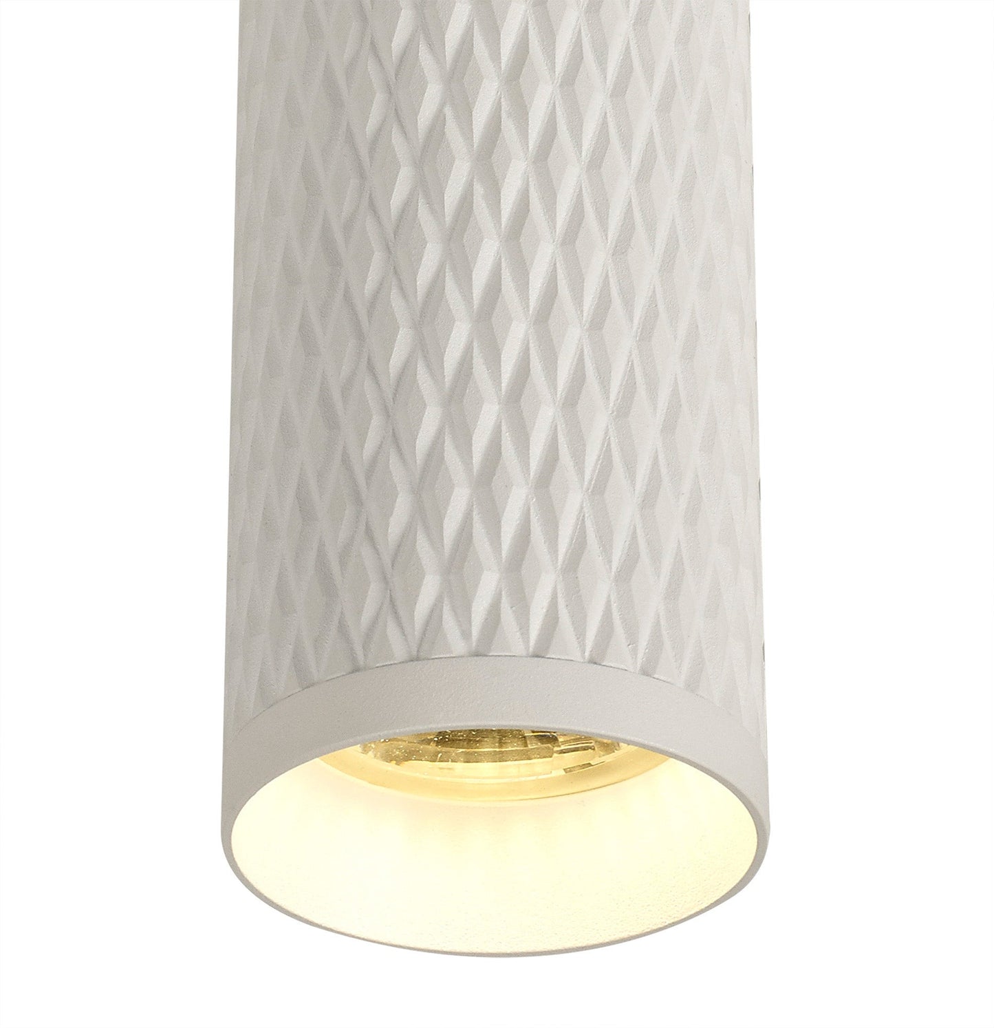 Heyes 20cm Surface Mounted Ceiling Light, 1 x GU10, Sand White