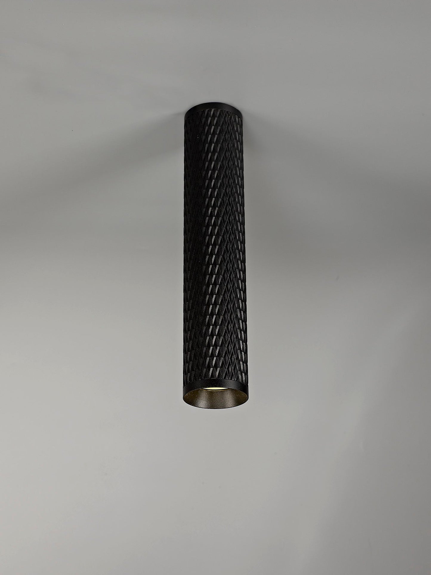Heyes 30cm Surface Mounted Ceiling Light, 1 x GU10, Sand Black