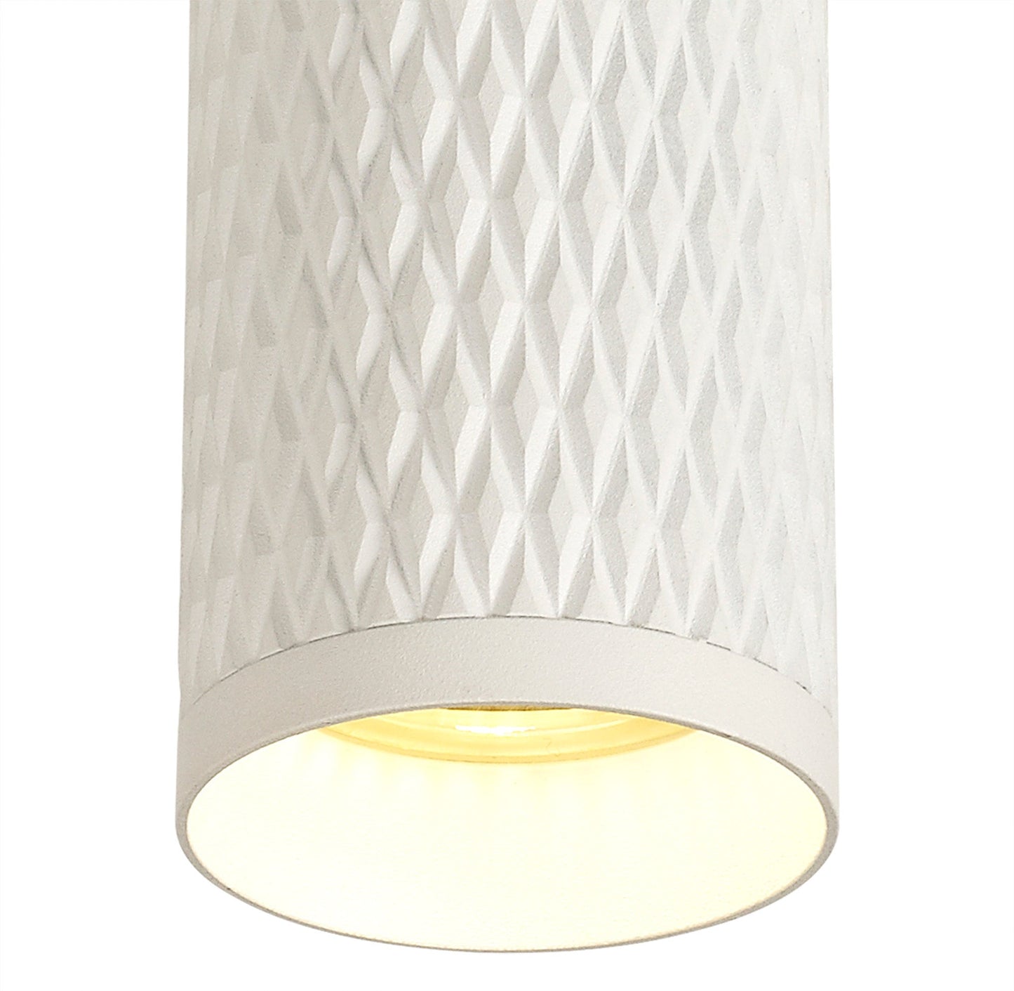 Heyes 30cm Surface Mounted Ceiling Light, 1 x GU10, Sand White