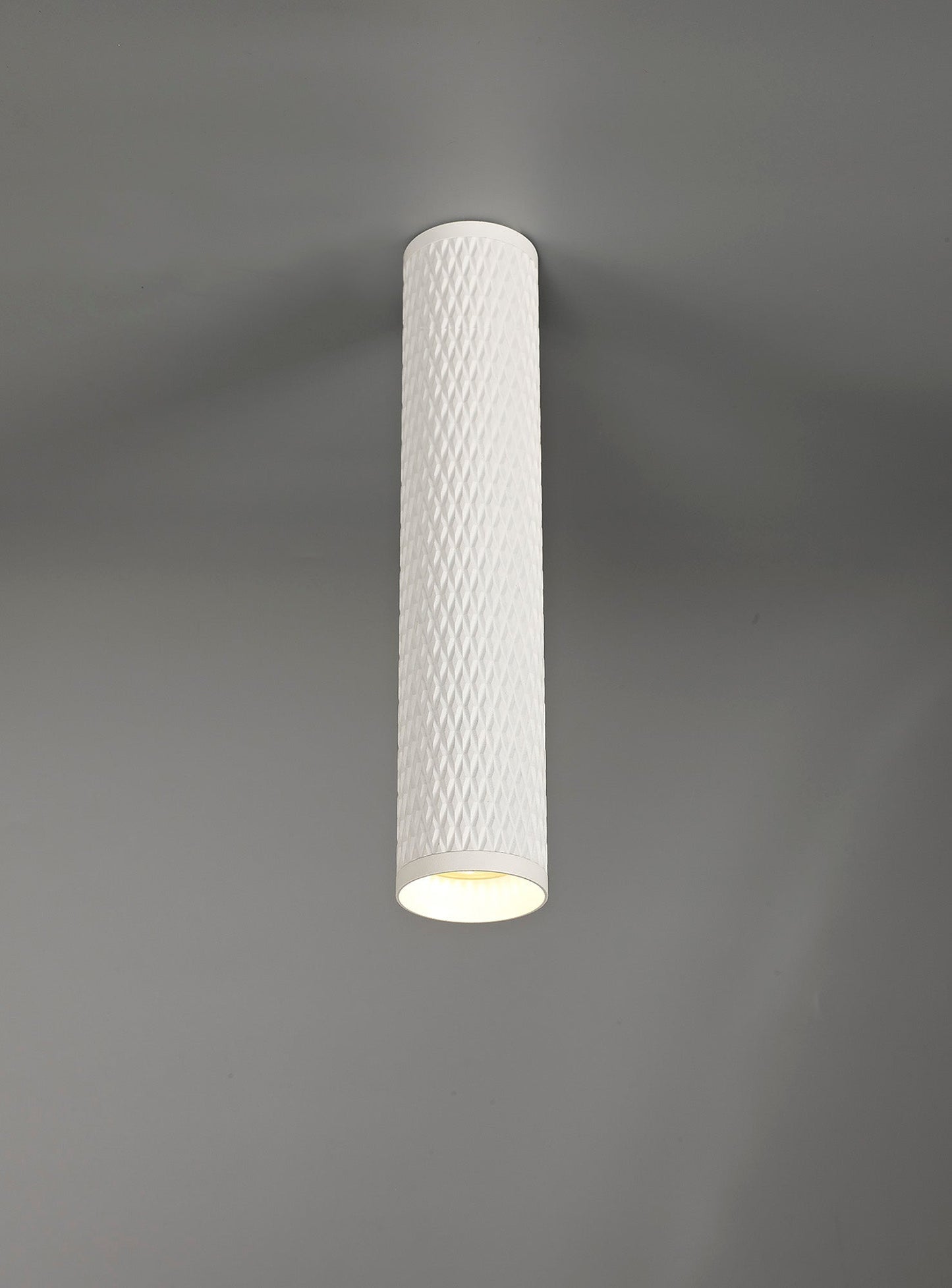 Heyes 30cm Surface Mounted Ceiling Light, 1 x GU10, Sand White