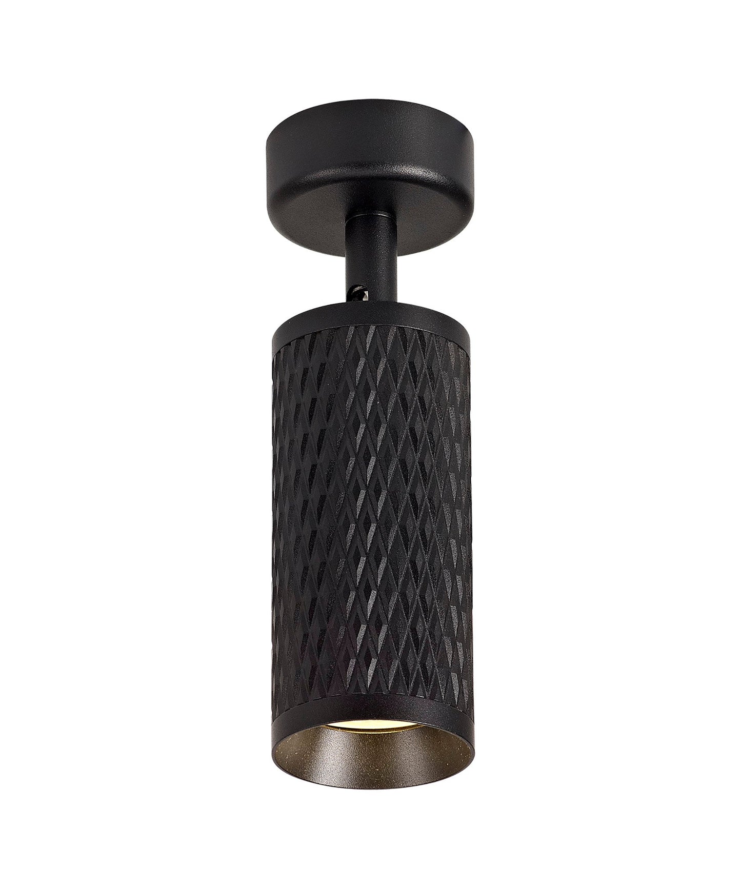 Heyes Surface Mounted Spot Light, 1 x GU10, Sand Black