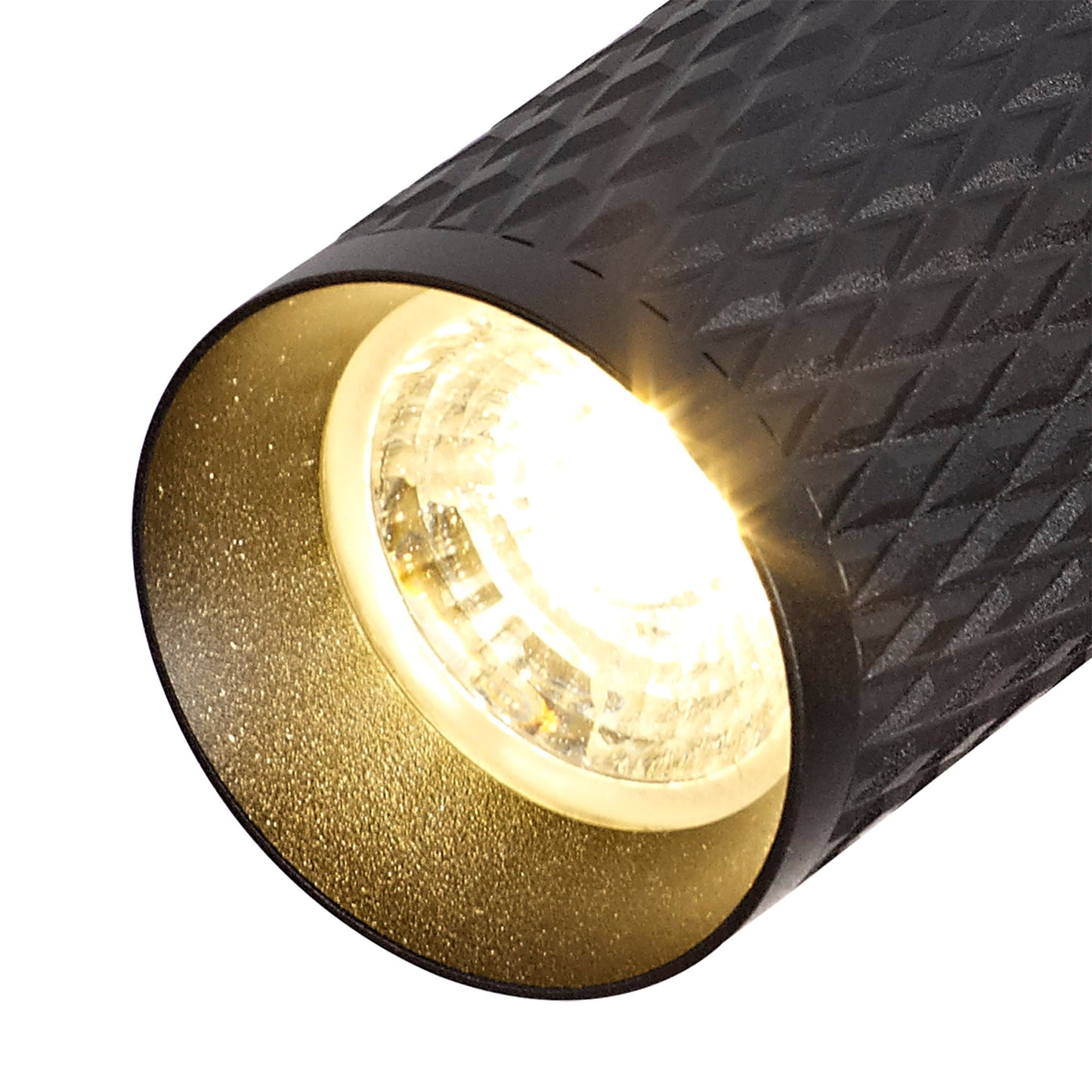 Heyes Surface Mounted Spot Light, 1 x GU10, Sand Black