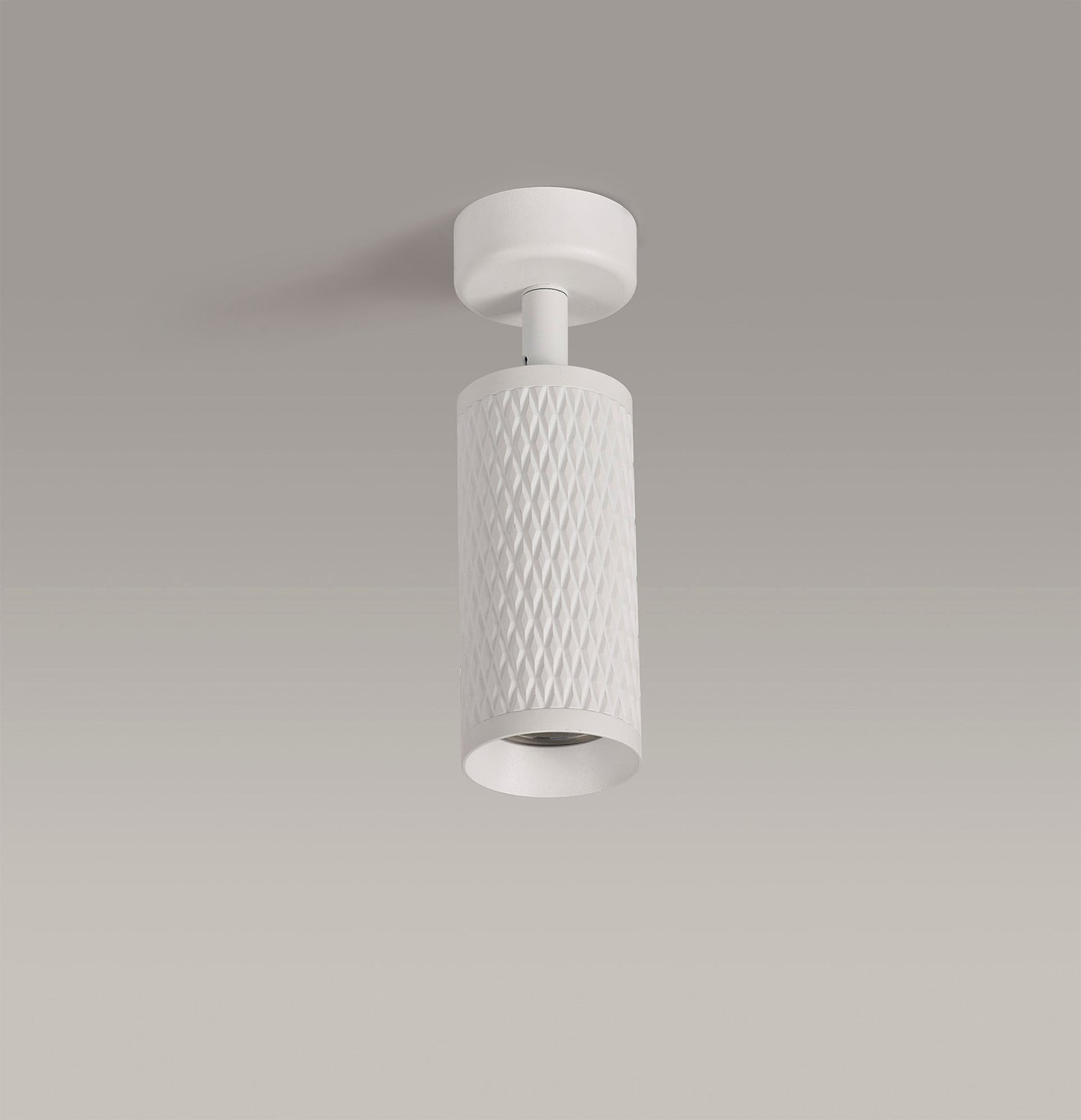 Heyes Surface Mounted Spot Light, 1 x GU10, Sand White
