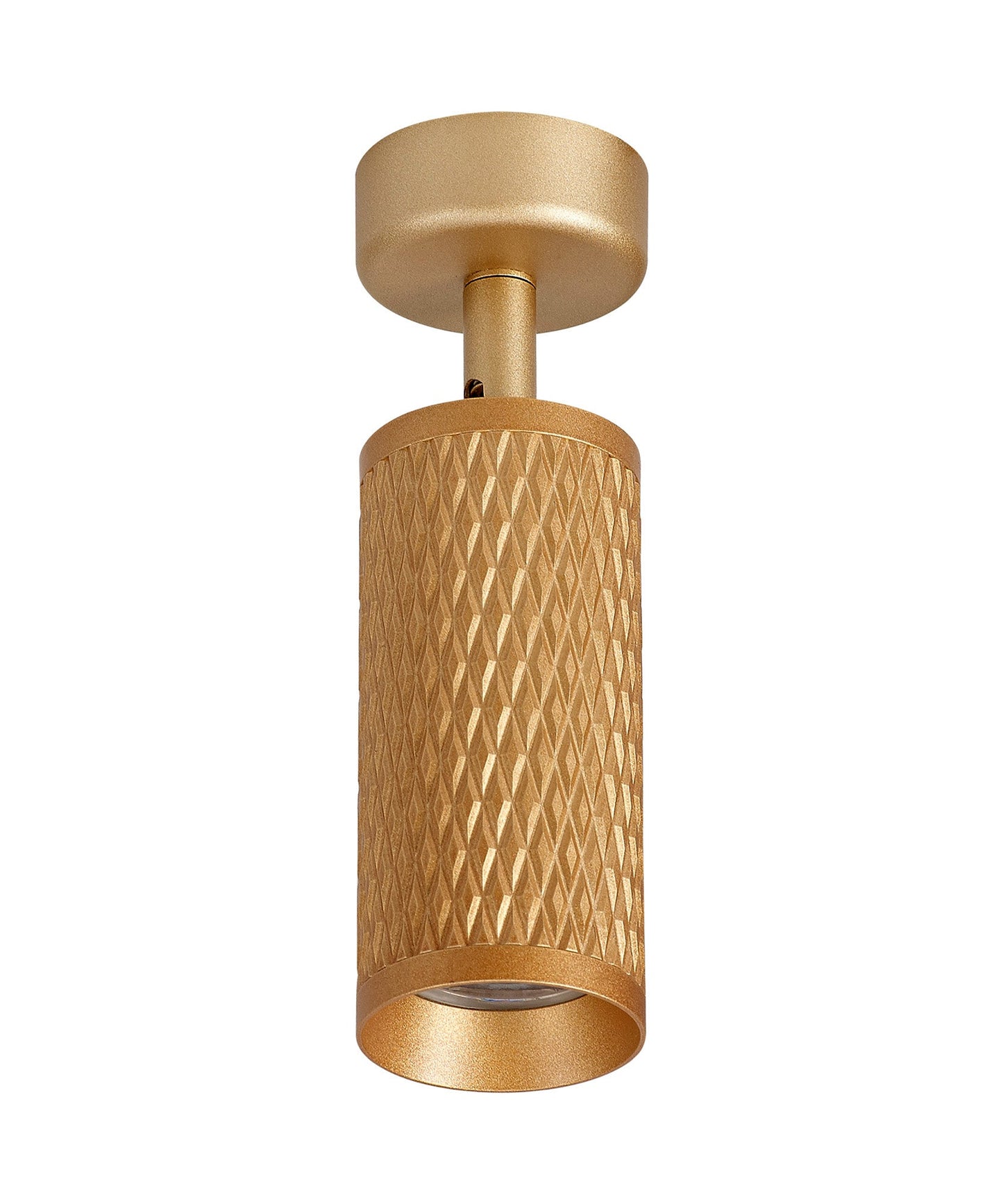 Heyes Surface Mounted Spot Light, 1 x GU10, Champagne Gold