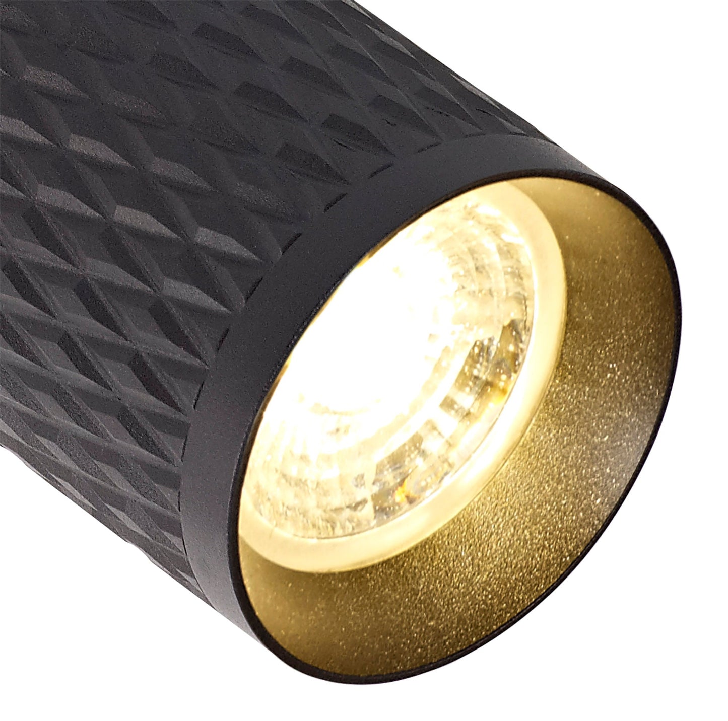 Heyes Track Spot Light, 1 x GU10, Sand Black