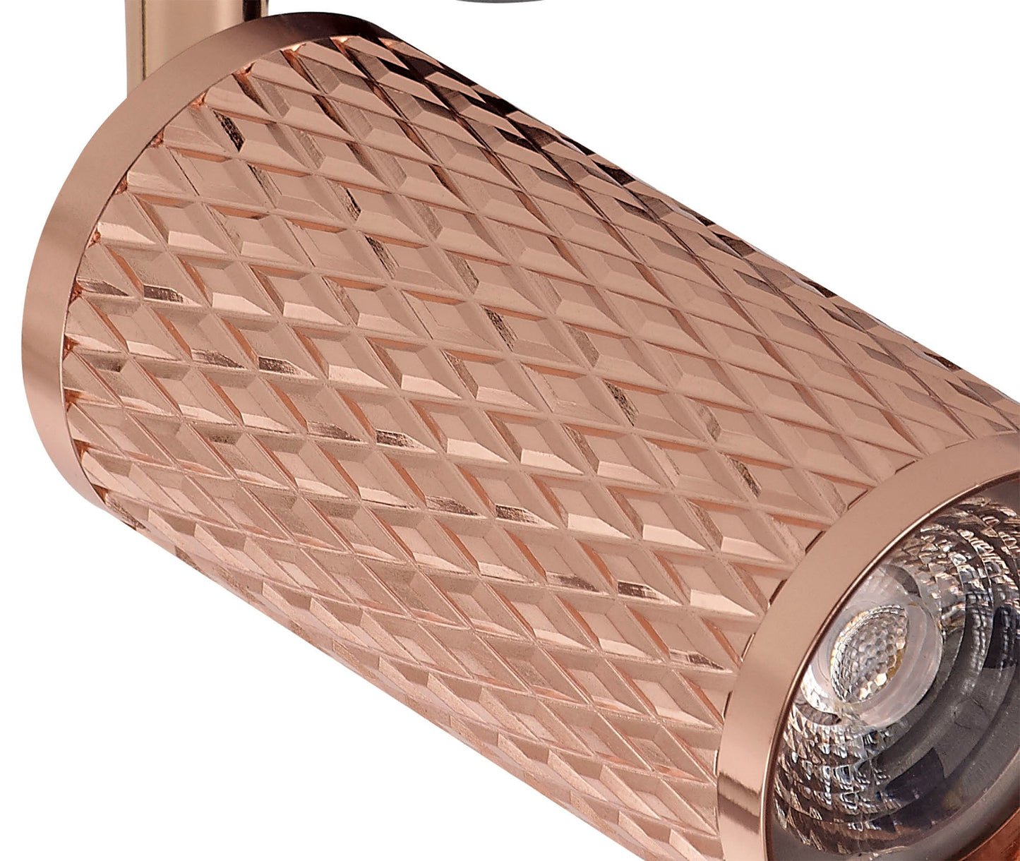 Heyes Track Spot Light, 1 x GU10, Rose Gold