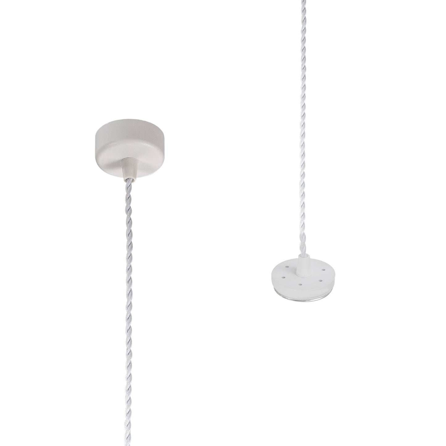 Heyes 1 Light 11cm Pendant Light GU10, Sand White