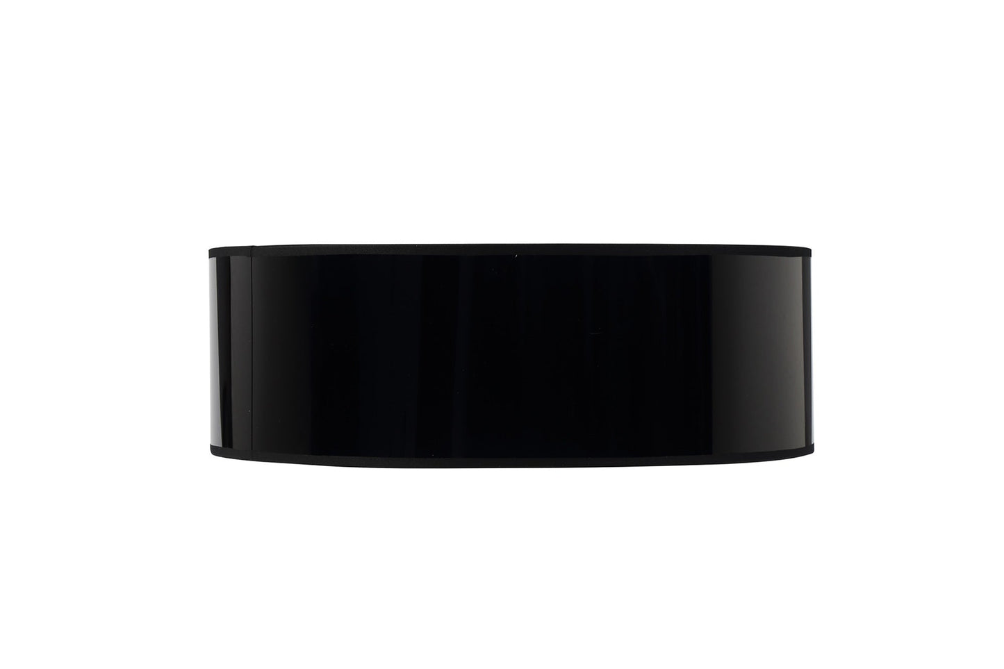 Hobcroft Round, 450 x 150mm Shade, Gold and Black