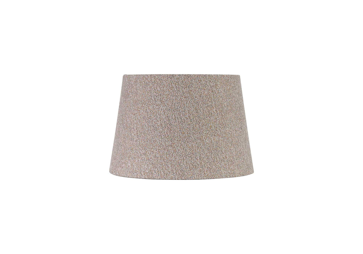 Hobcroft Round, 240 and 300 x 200mm Fabric Shade, Multi and White Laminate