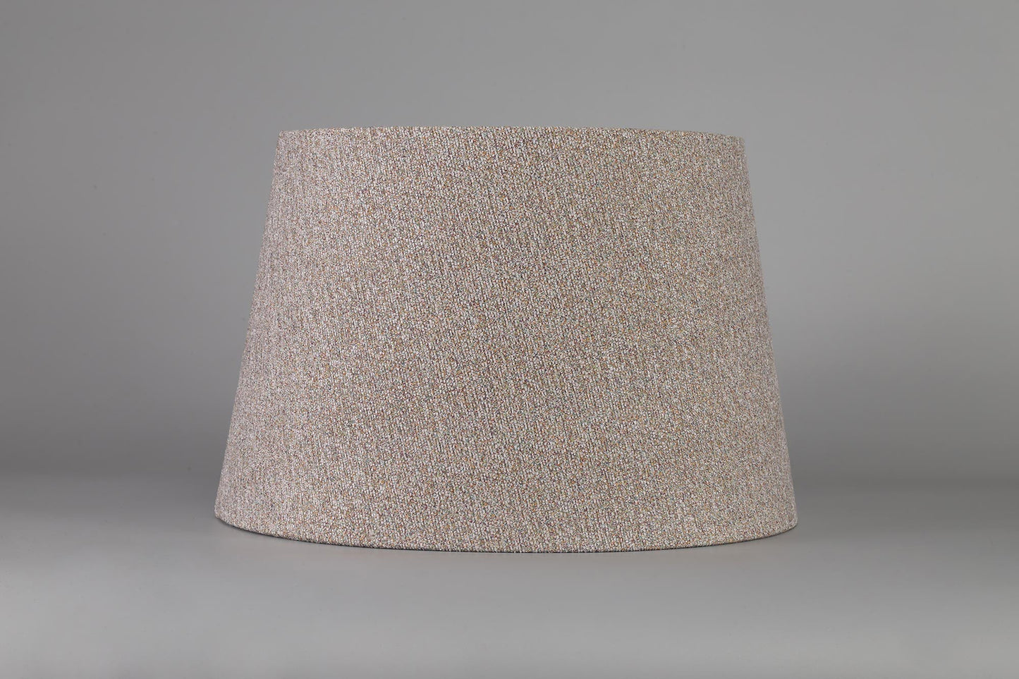 Hobcroft Round, 280 and 350 x 220mm Fabric Shade, Multi and White Laminate