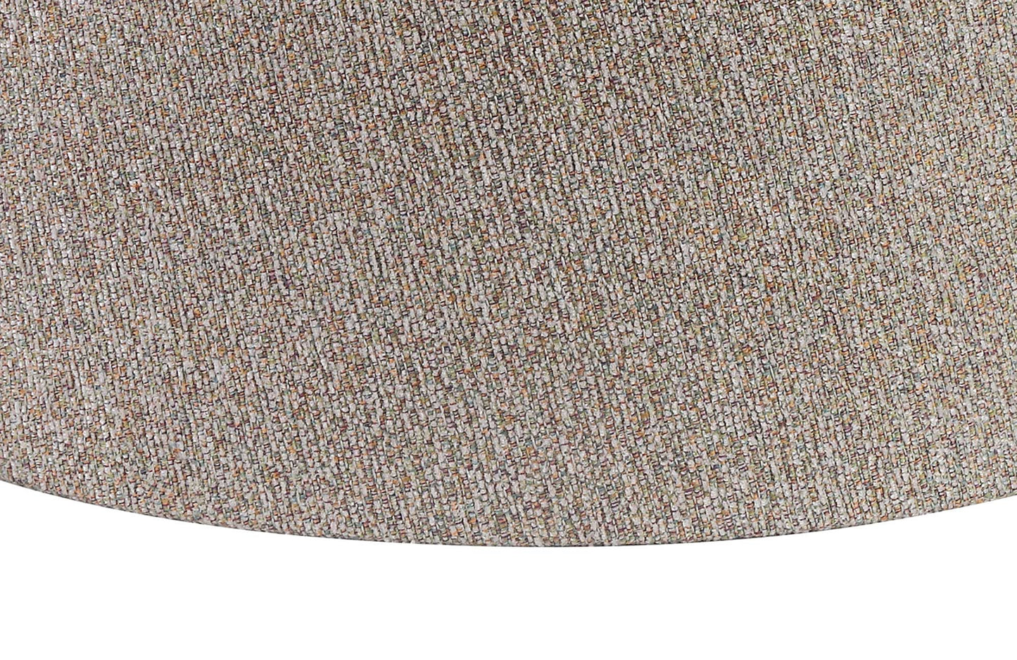 Hobcroft Round, 320 and 400 x 260mm Fabric Shade, Multi and White Laminate