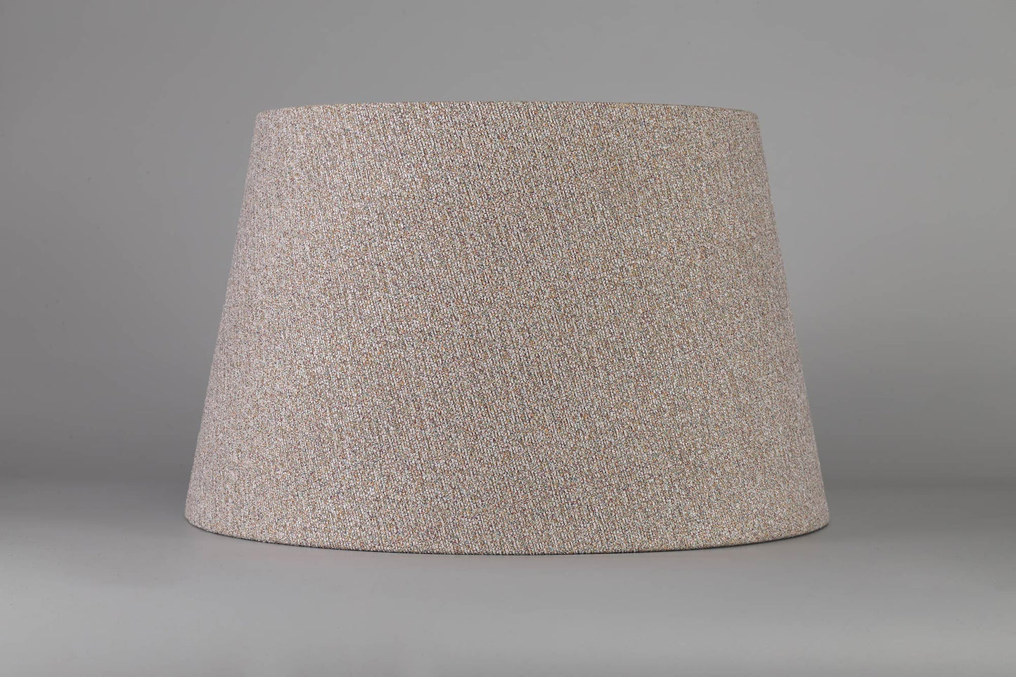 Hobcroft Round, 350 and 450 x 280mm Fabric Shade, Multi and White Laminate