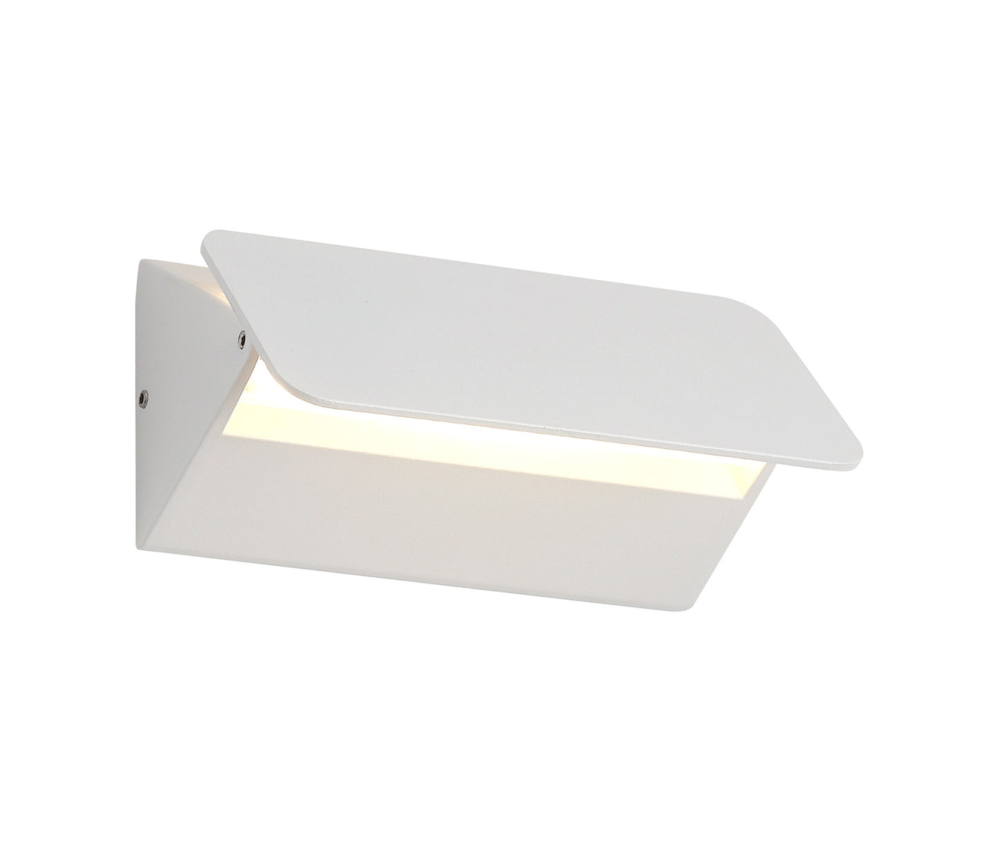 Hoo Up & Downward Lighting Wall Lamp, 1 x 5W LED, 3000K, 190lm, IP54, Sand White, 3yrs Warranty