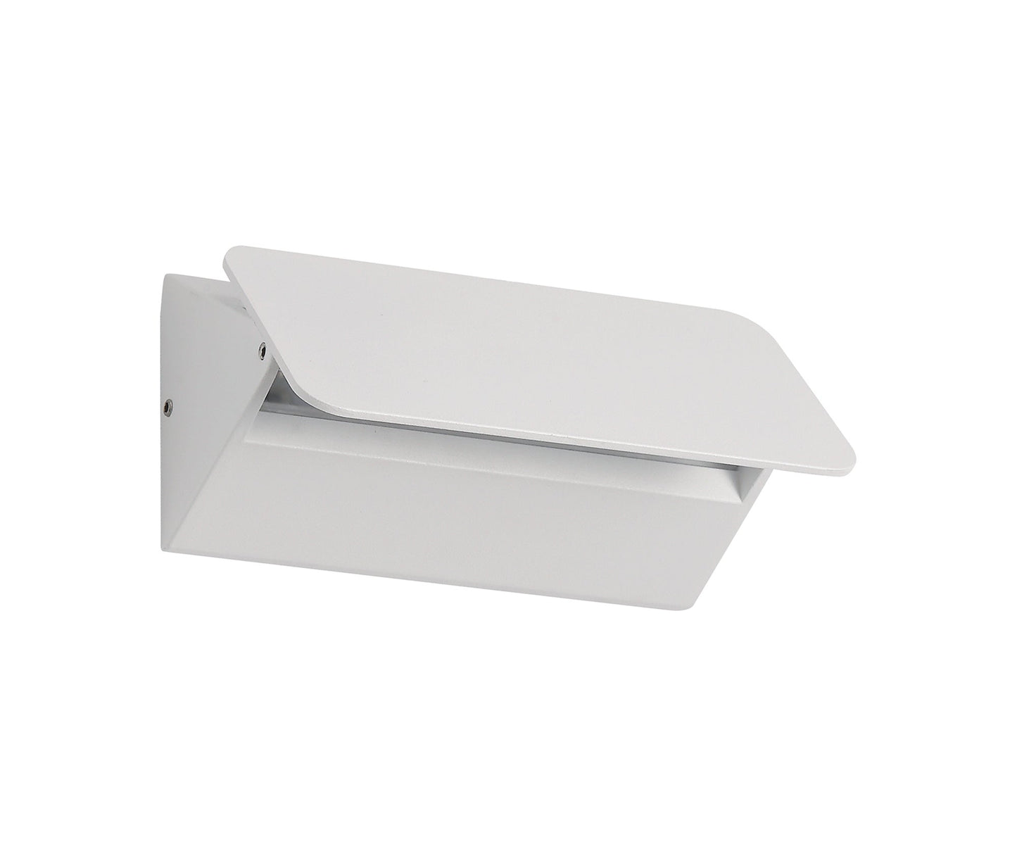 Hoo Up & Downward Lighting Wall Lamp, 1 x 5W LED, 3000K, 190lm, IP54, Sand White, 3yrs Warranty