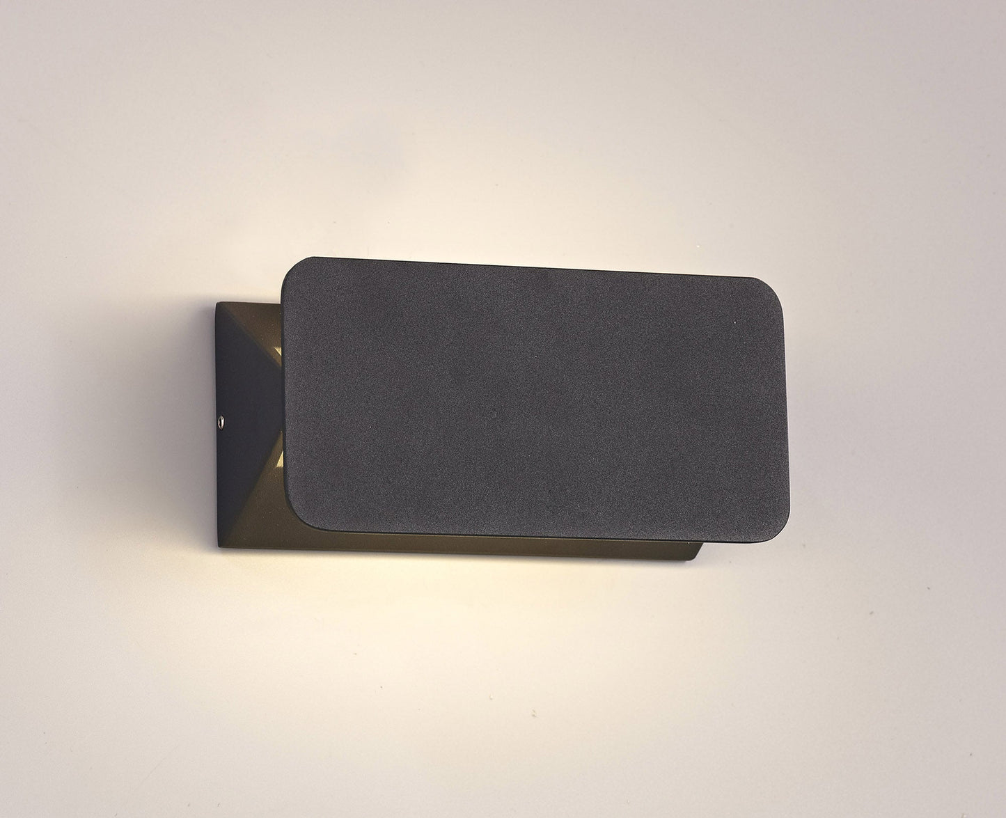 Hoo Up & Downward Lighting Wall Lamp, 1 x 5W LED, 3000K, 190lm, IP54, Anthracite, 3yrs Warranty