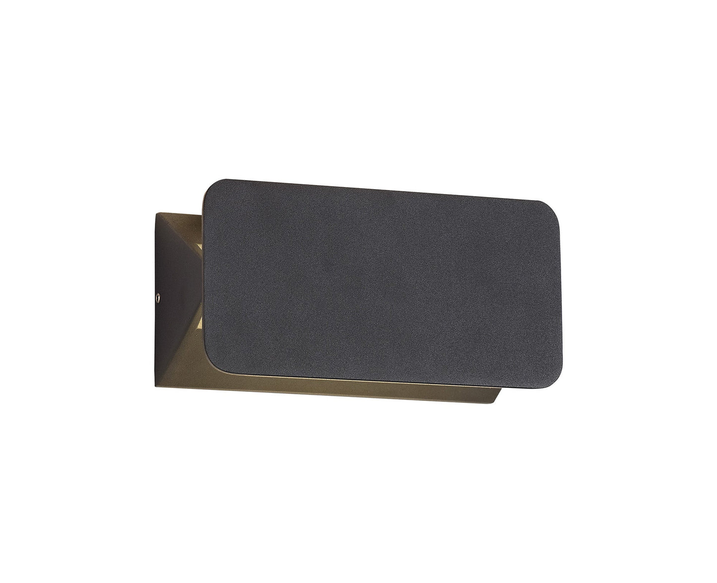 Hoo Up & Downward Lighting Wall Lamp, 1 x 5W LED, 3000K, 190lm, IP54, Anthracite, 3yrs Warranty