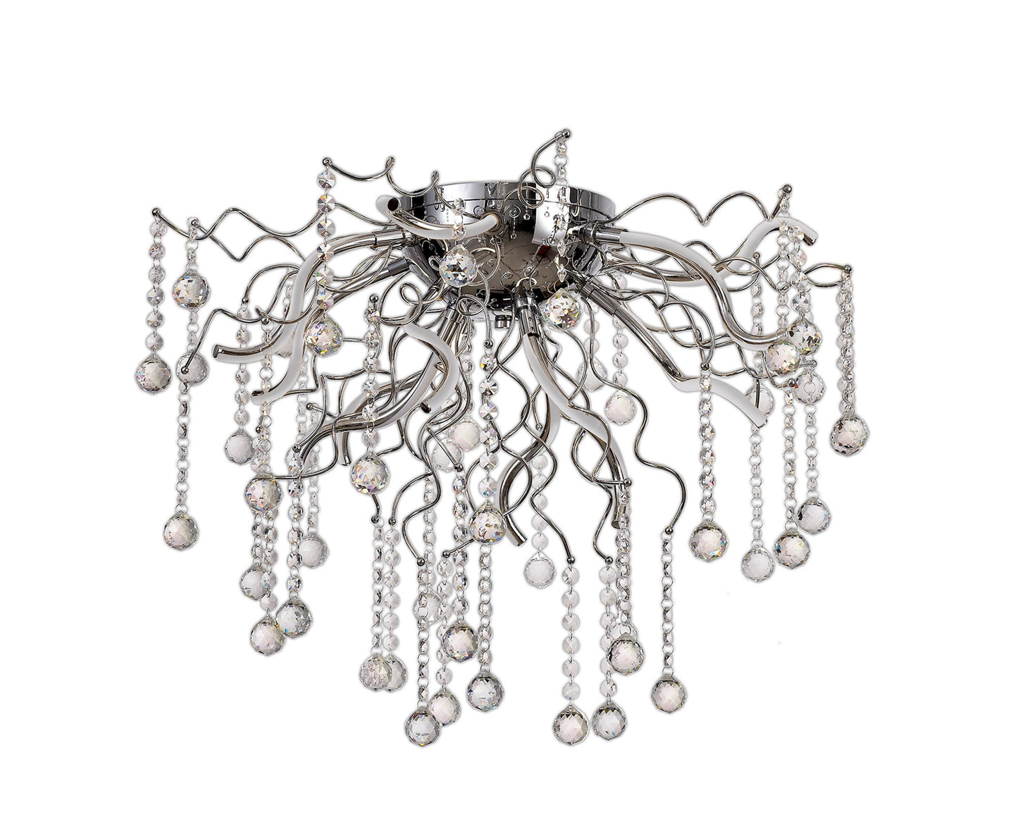 Kerridge Dimmable Ceiling, 12 x 1.75W LED, 3000K, 1640lm, Polished Chrome, 3yrs Warranty