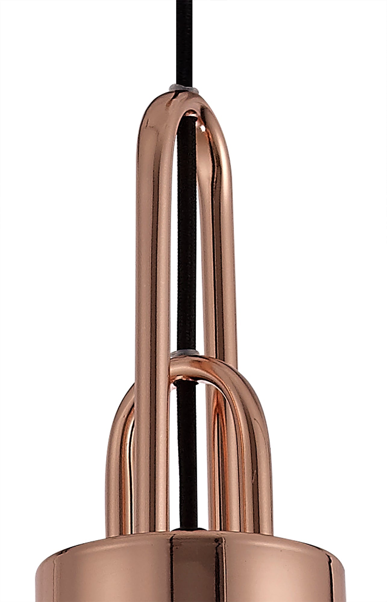 Kingsley Suspension Kit, 1 x E27, Copper and Matt Black
