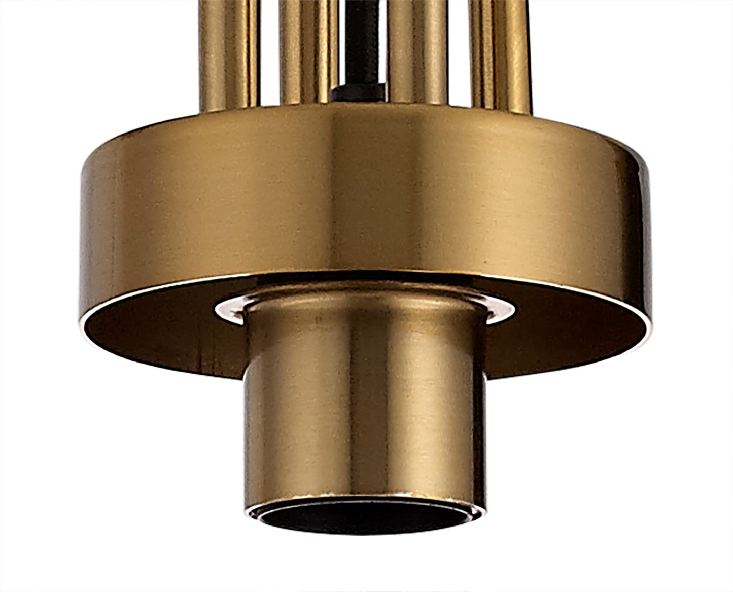 Kingsley Suspension Kit, 1 x E27, Brass Gold and Matt Black