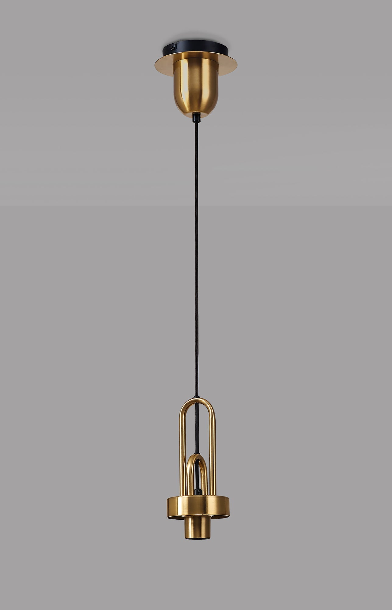 Kingsley Suspension Kit, 1 x E27, Brass Gold and Matt Black