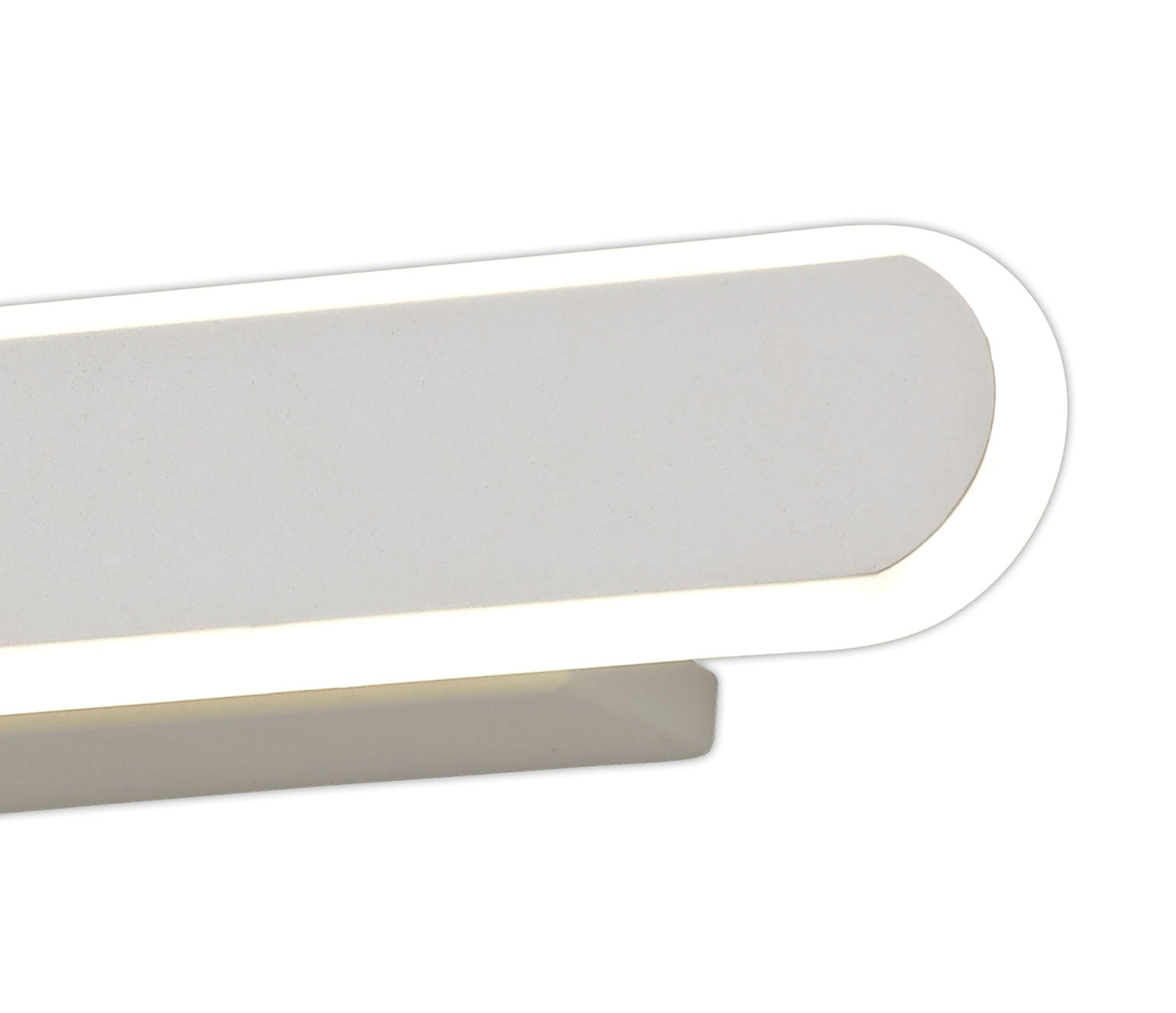 Leycester Wall Lamp, 1 x 12W LED, 4000K, 568lm, Sand White, 3yrs Warranty