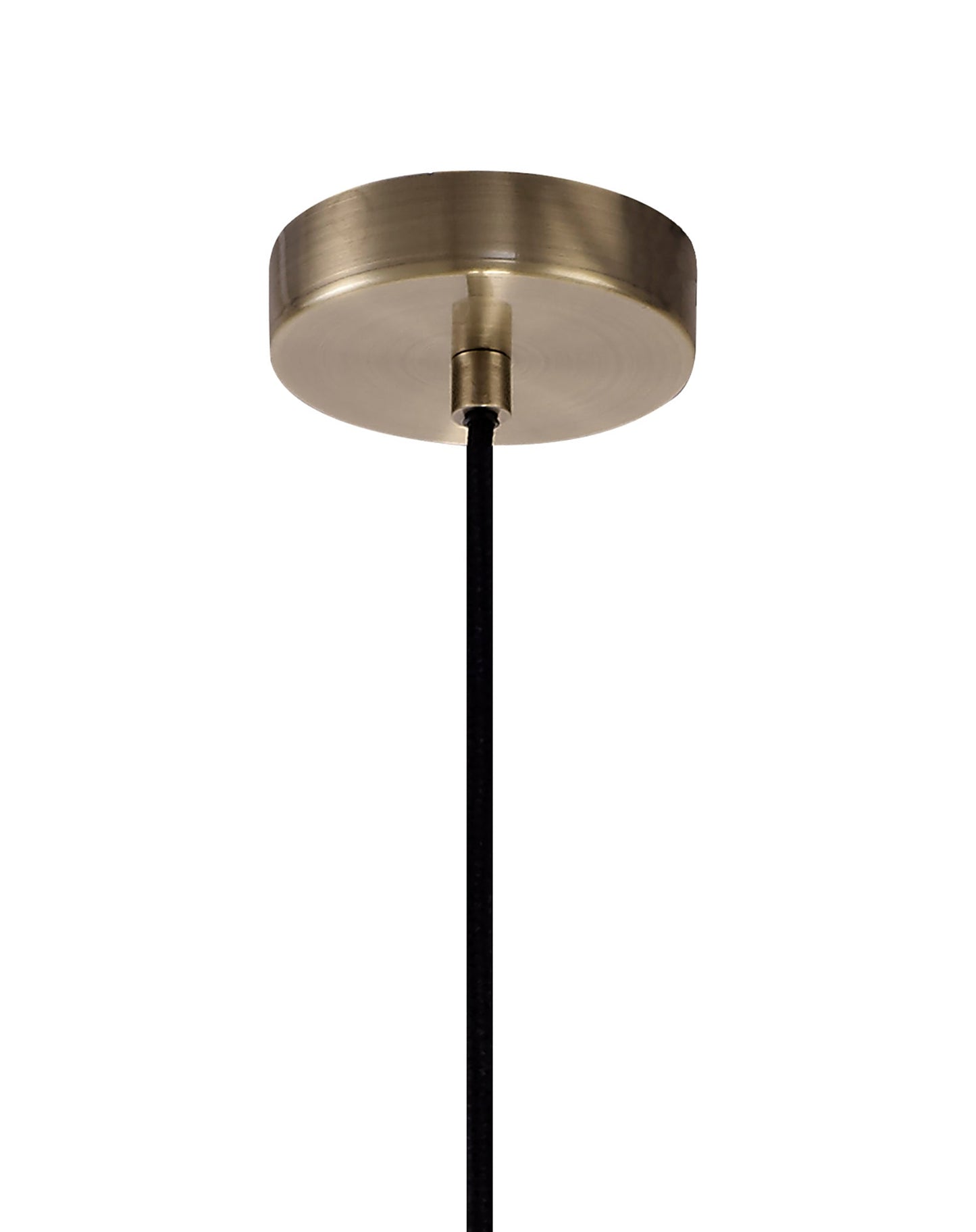 Lymm Large Pendant, 1 x E27, Antique Brass 2