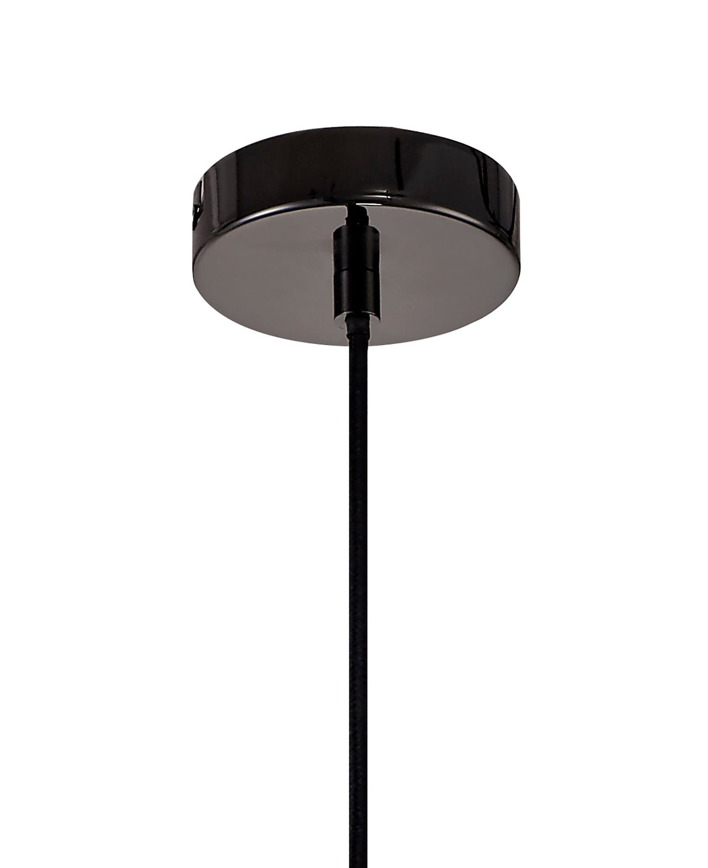 Lymm Medium Pendant, 1 x E27, Black Nickel 2