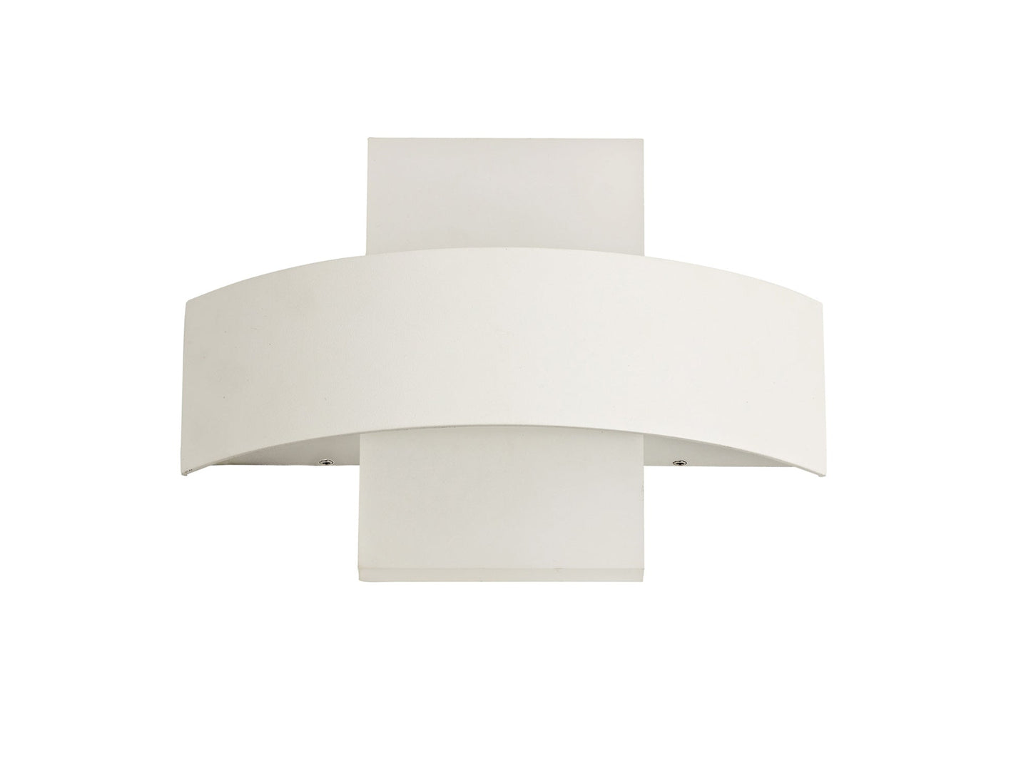 Malt Up & Downward Lighting Wall Lamp, 2 x 5W LED, 3000K, 850lm, IP54, Sand White, 3yrs Warranty